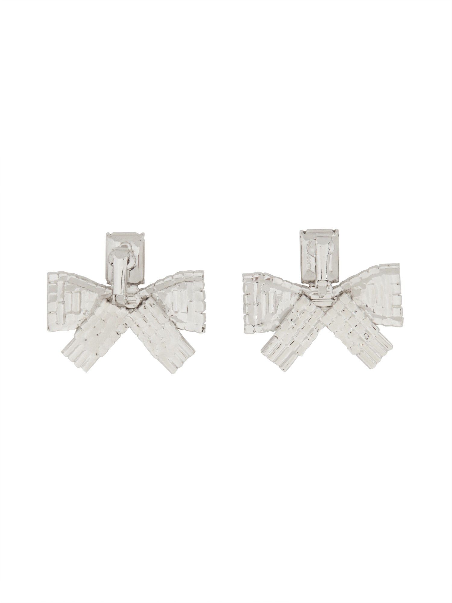 Self-Portrait self-portrait bow earring