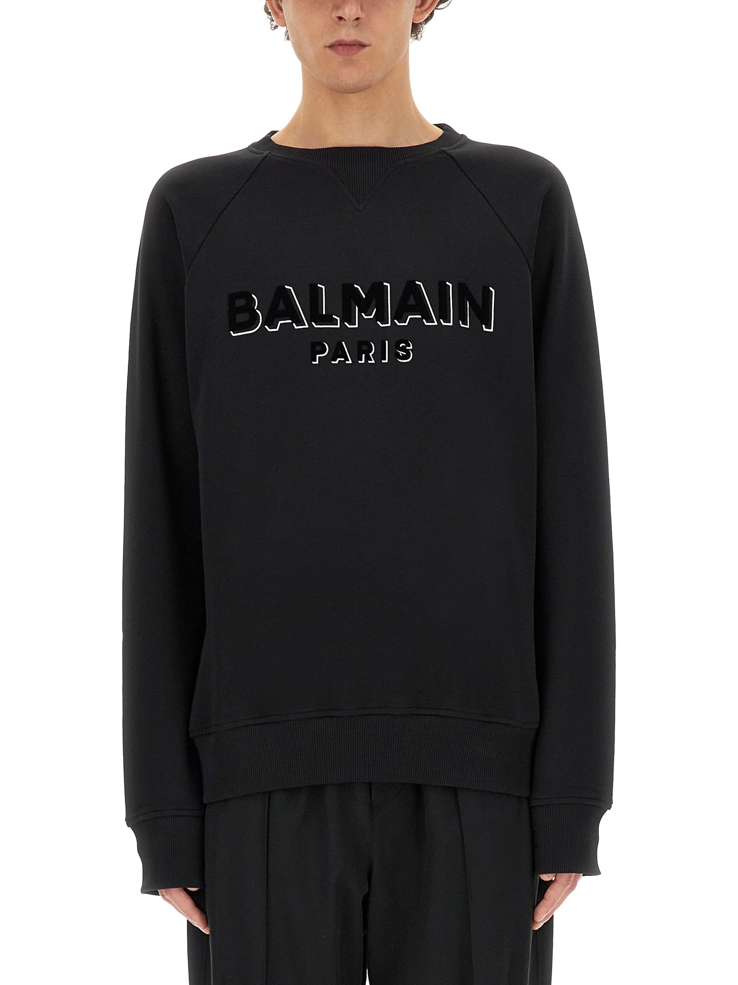 Balmain balmain sweatshirt with logo