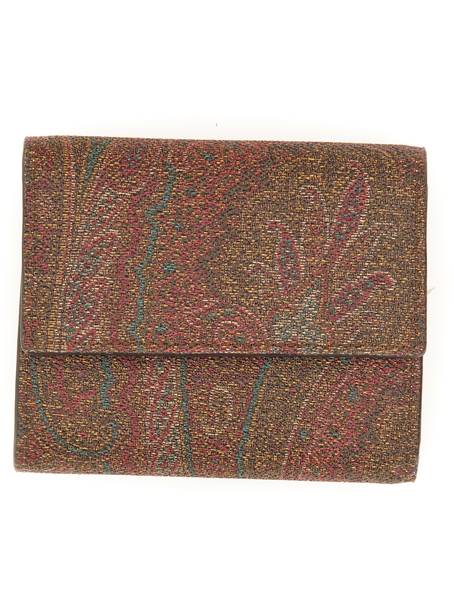 Etro etro paisley pattern wallet