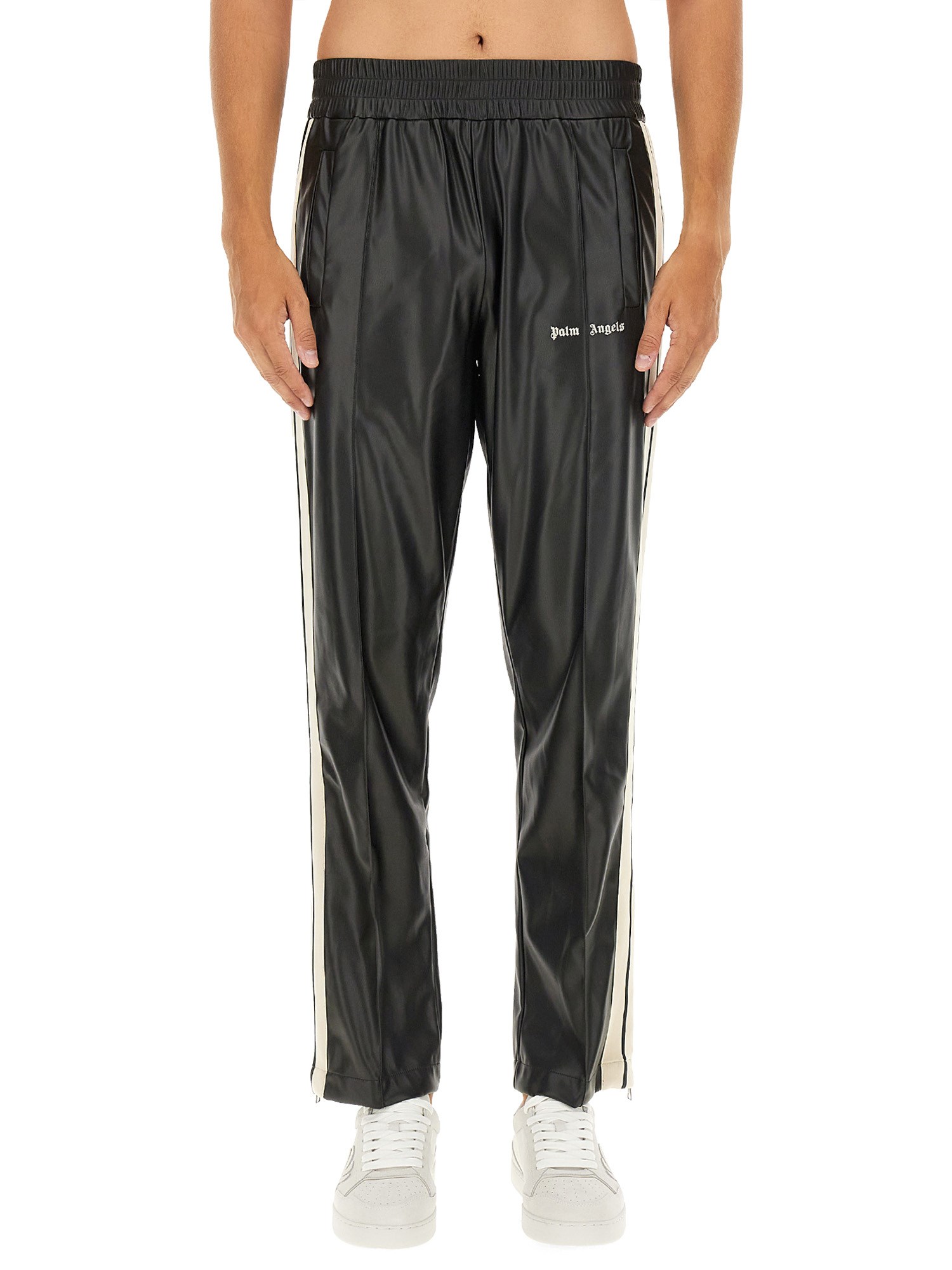 PALM ANGELS palm angels pants with logo