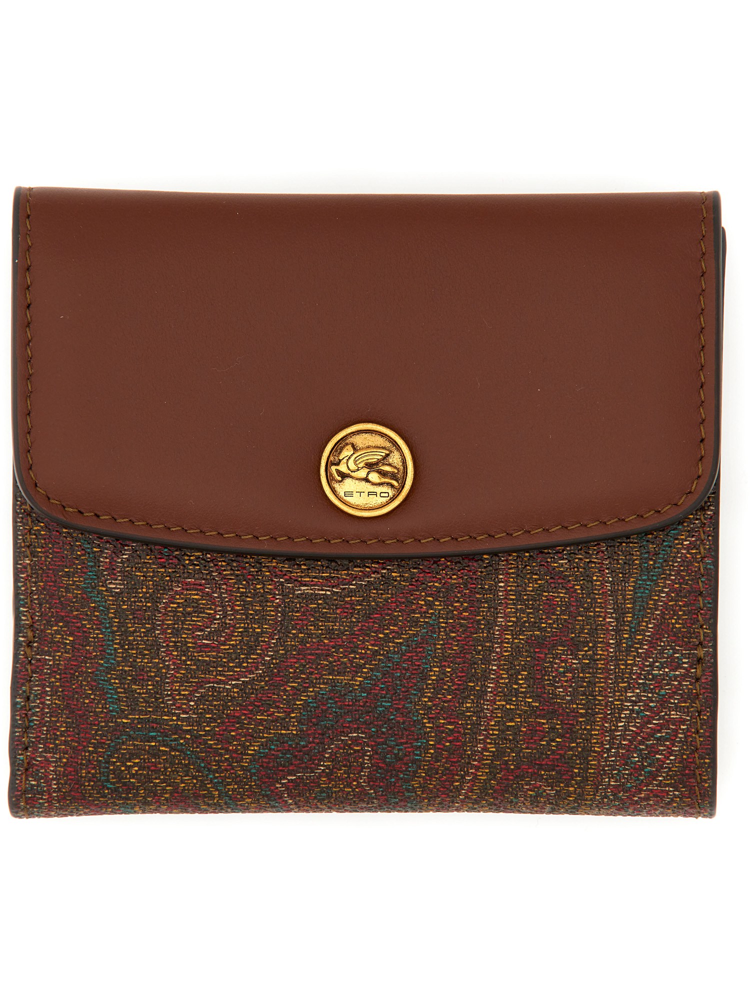 Etro etro paisley print wallet