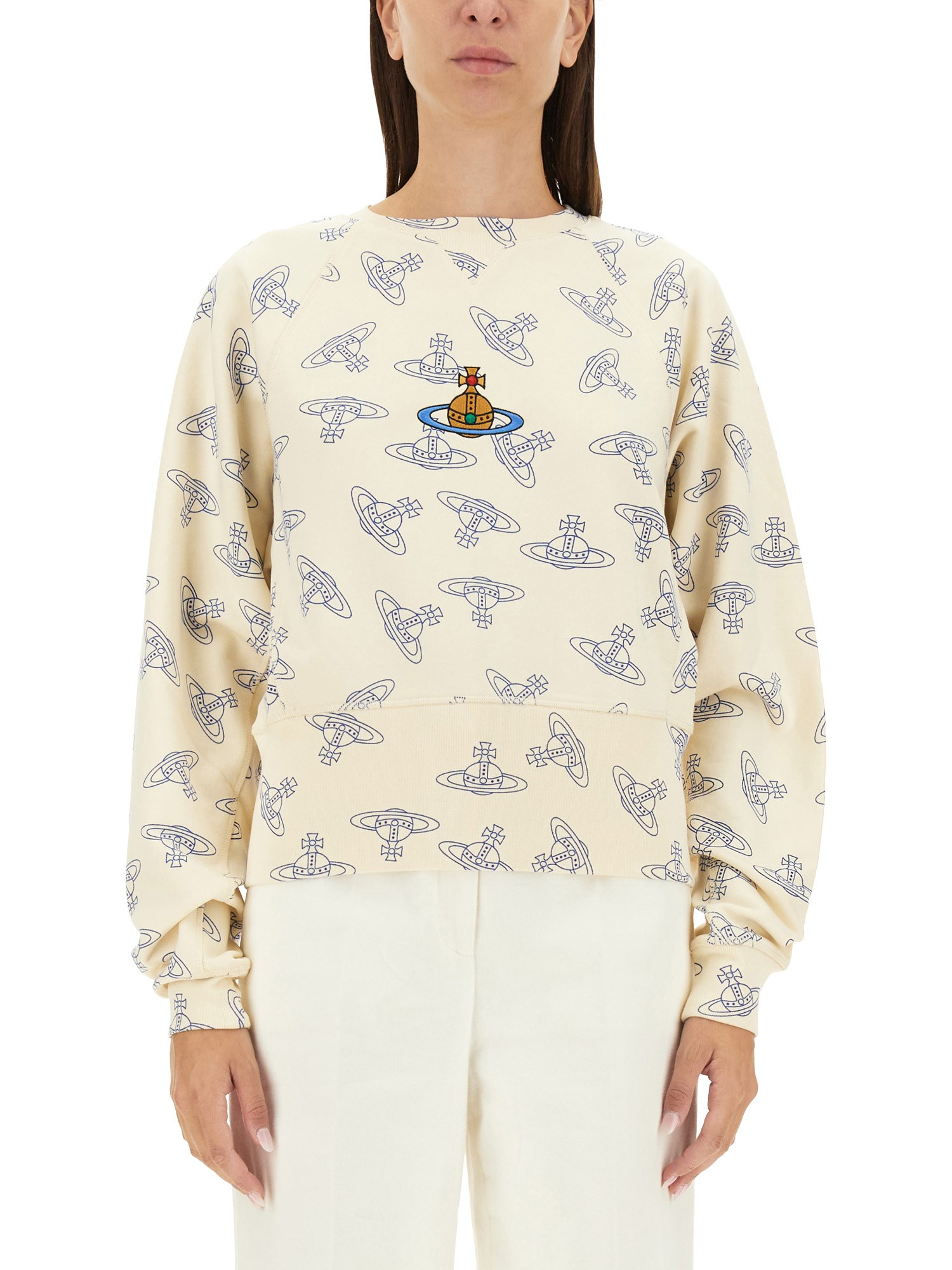 Vivienne Westwood vivienne westwood orb print sweatshirt