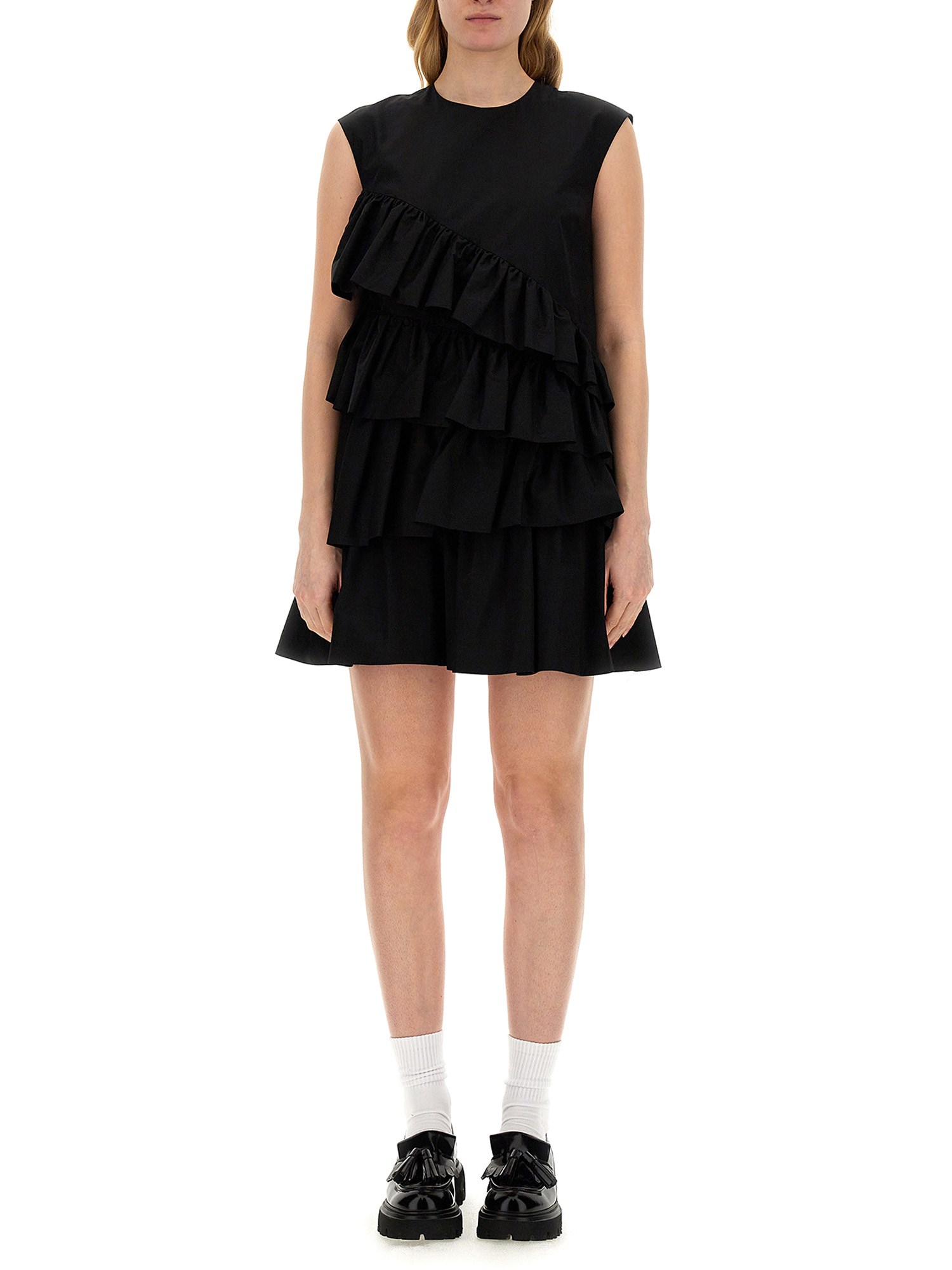 Msgm msgm dress with ruffles