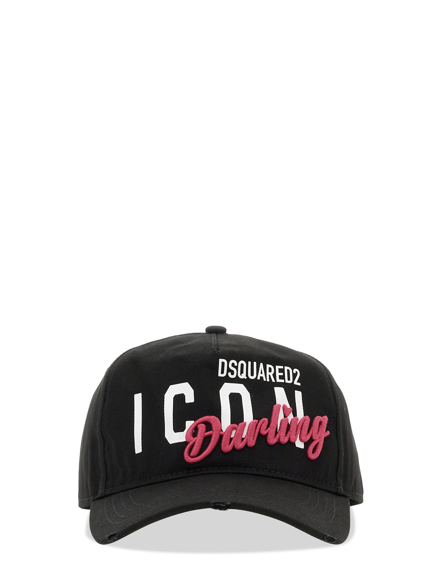 dsquared dsquared baseball hat with d2 patch