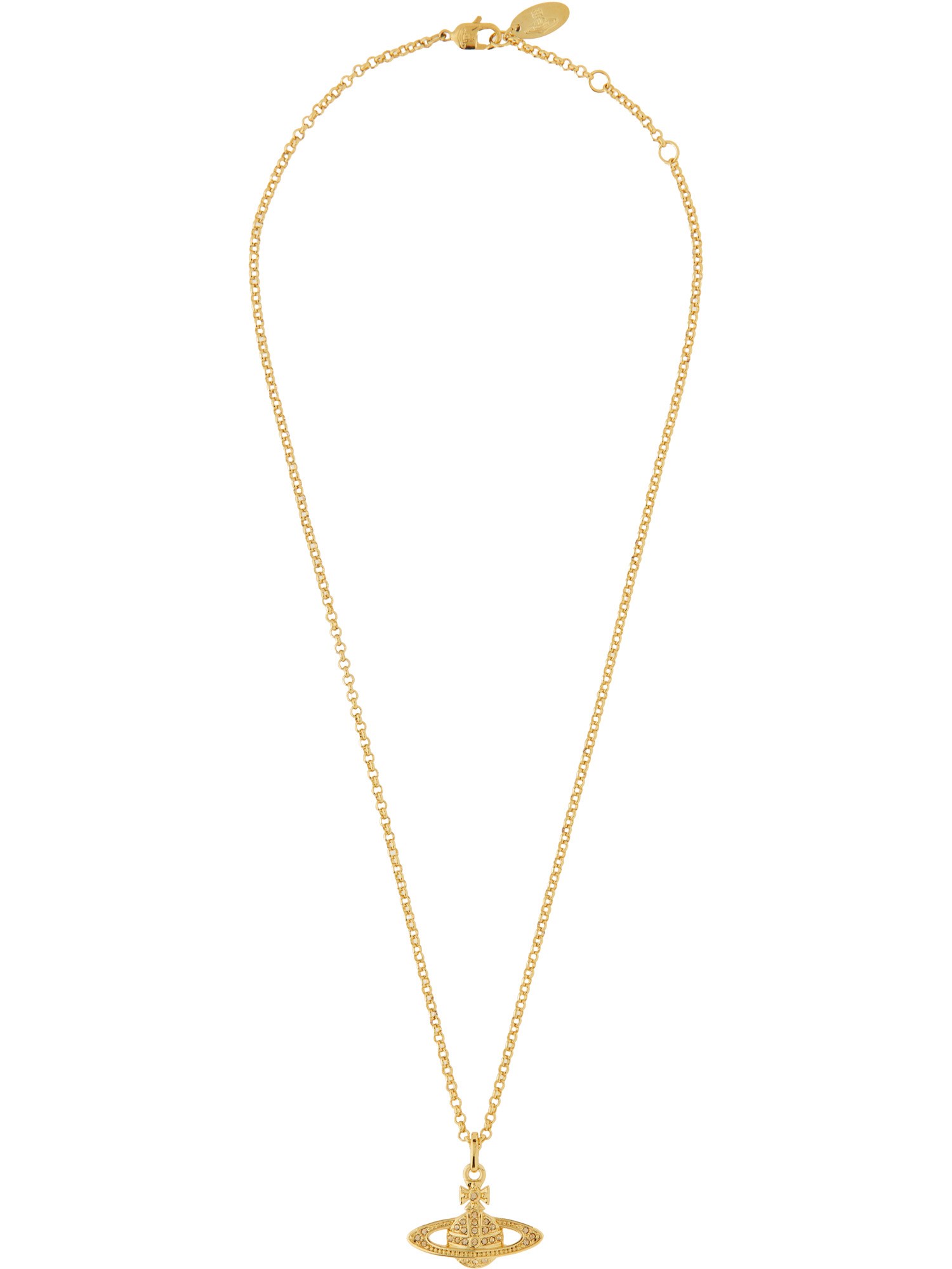 Vivienne Westwood vivienne westwood chain with mini bas relief pendant