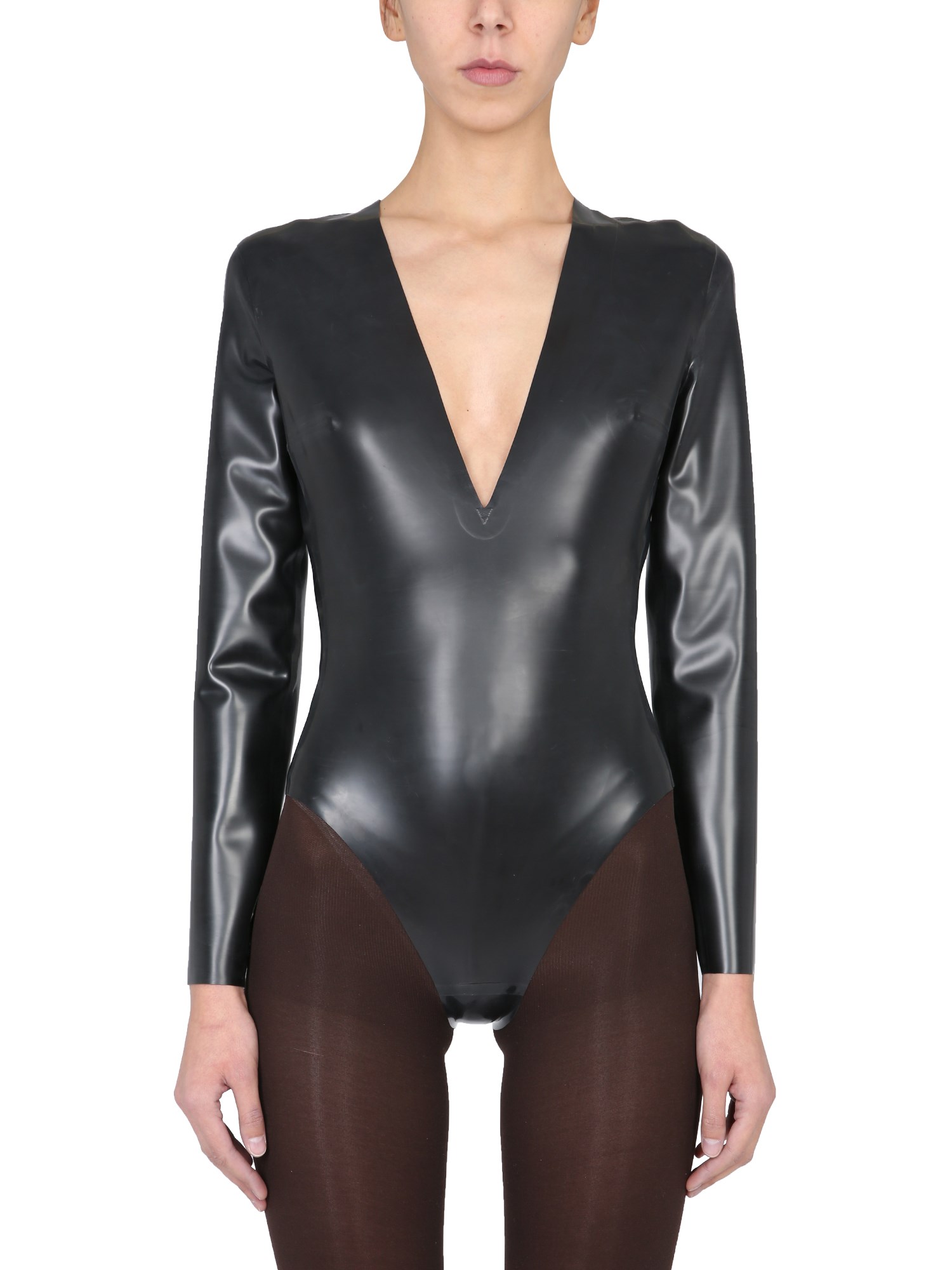 Saint Laurent saint laurent latex bodycon