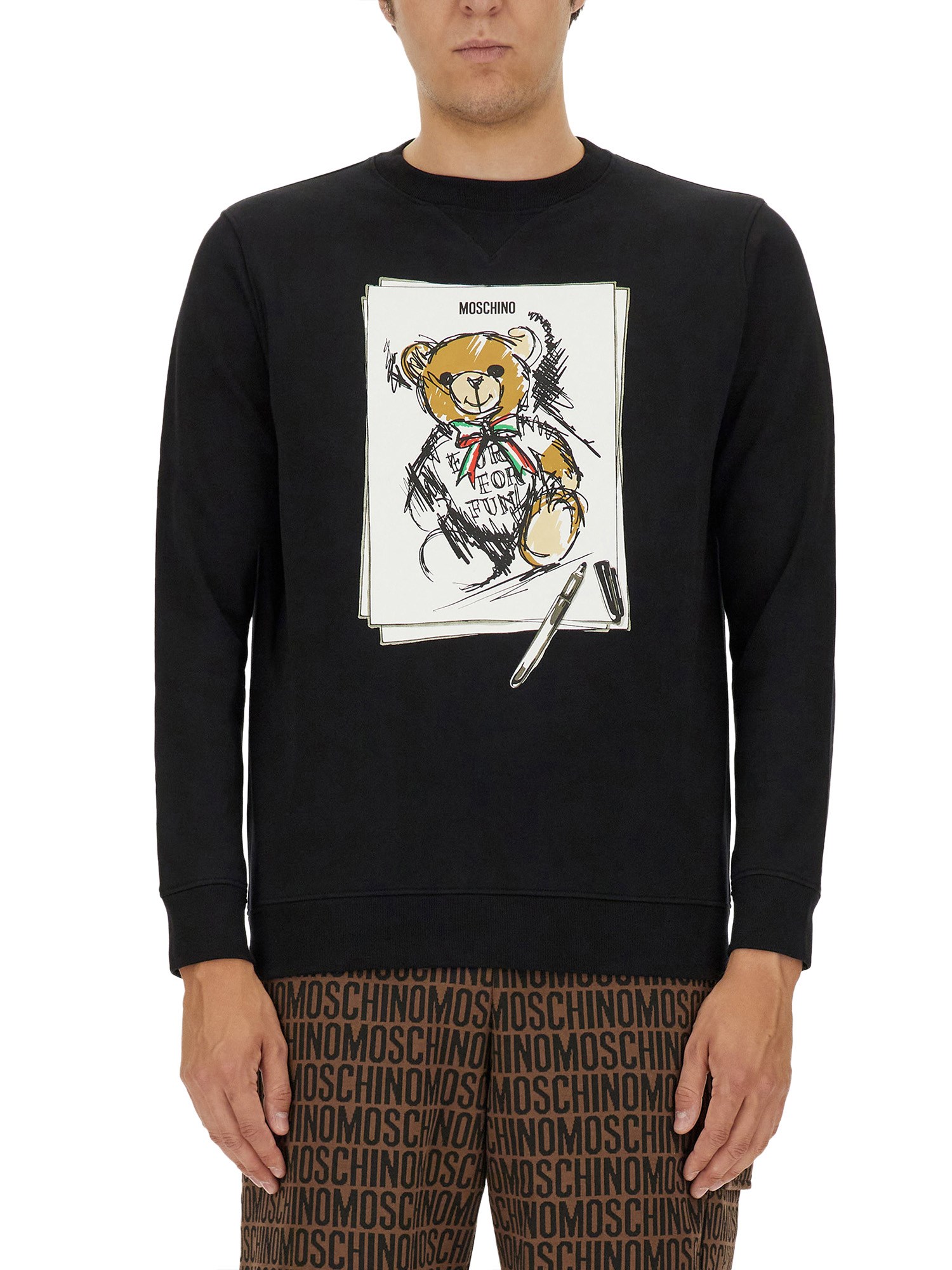 Moschino moschino teddy sweatshirt