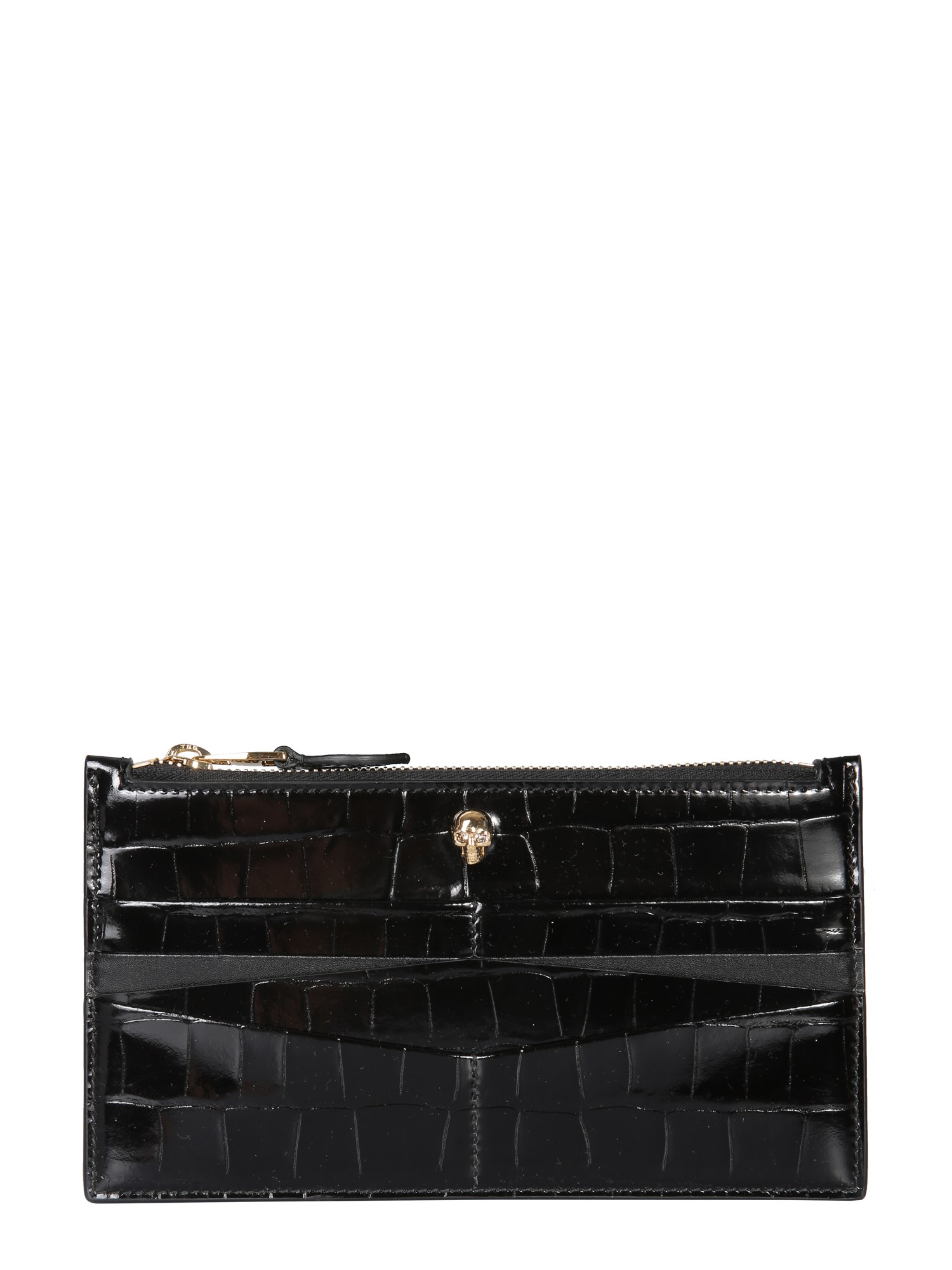 Alexander McQueen alexander mcqueen flat wallet with zipper