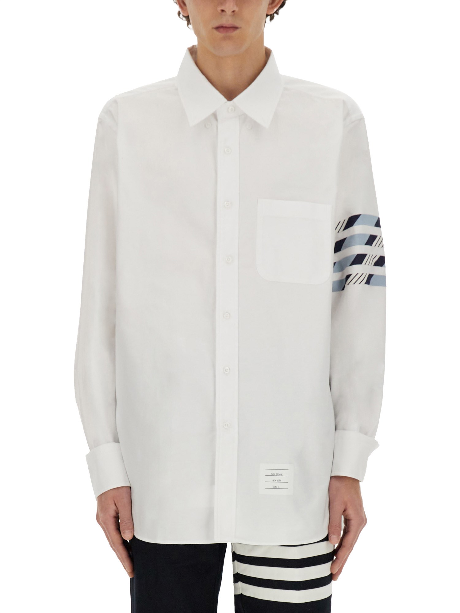 Thom Browne thom browne straight fit shirt