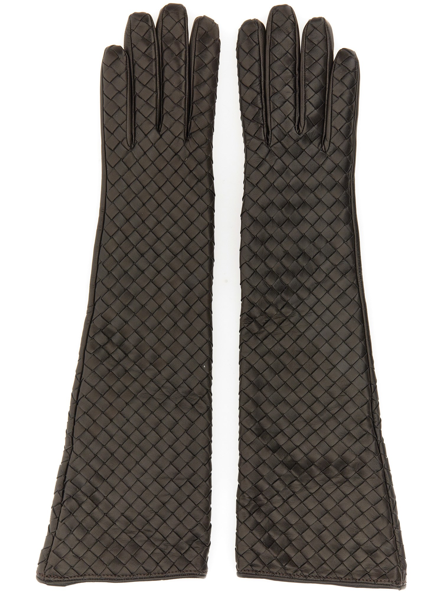 Bottega Veneta bottega veneta leather midi gloves