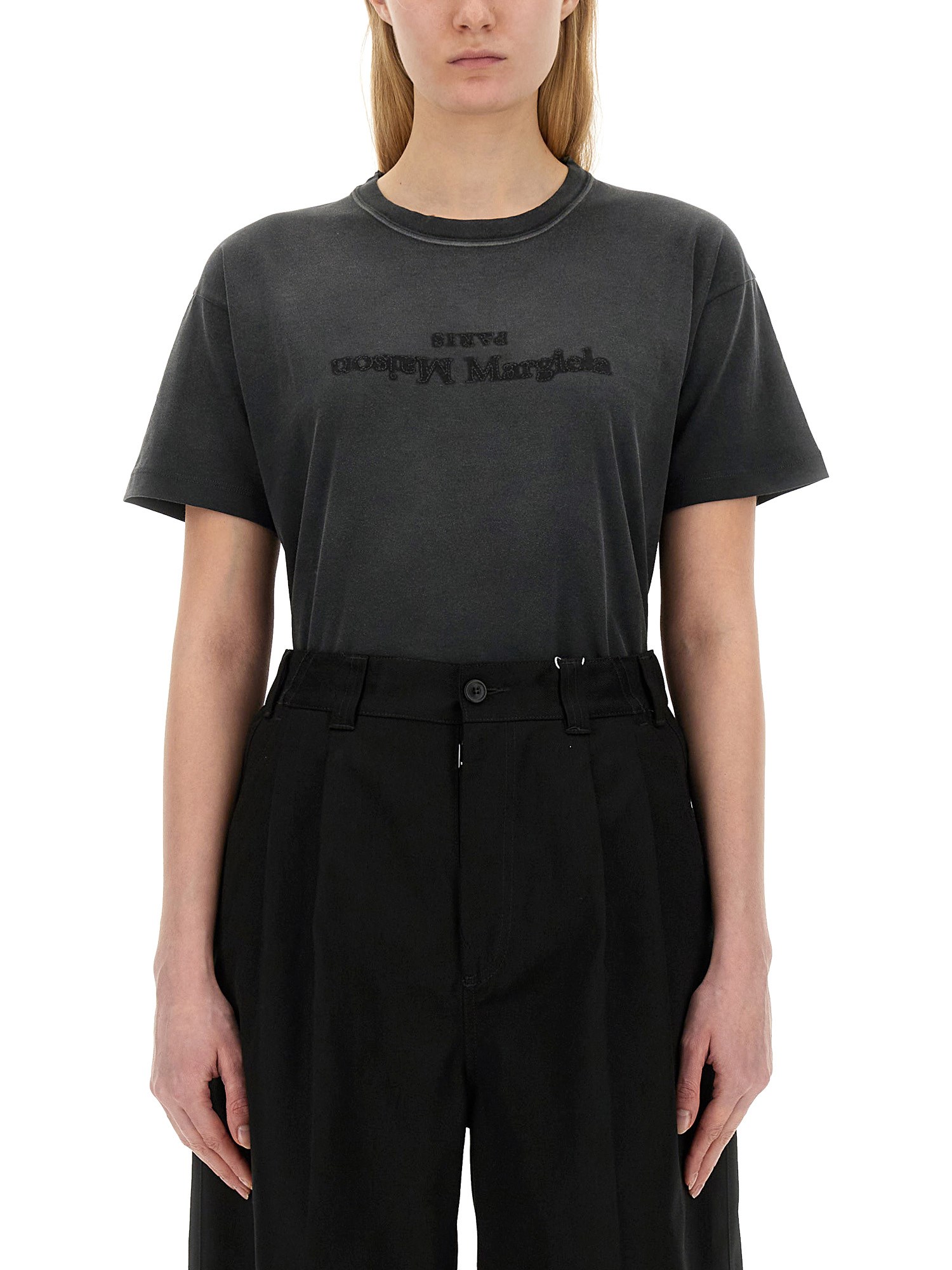 Maison Margiela maison margiela reverse logo t-shirt