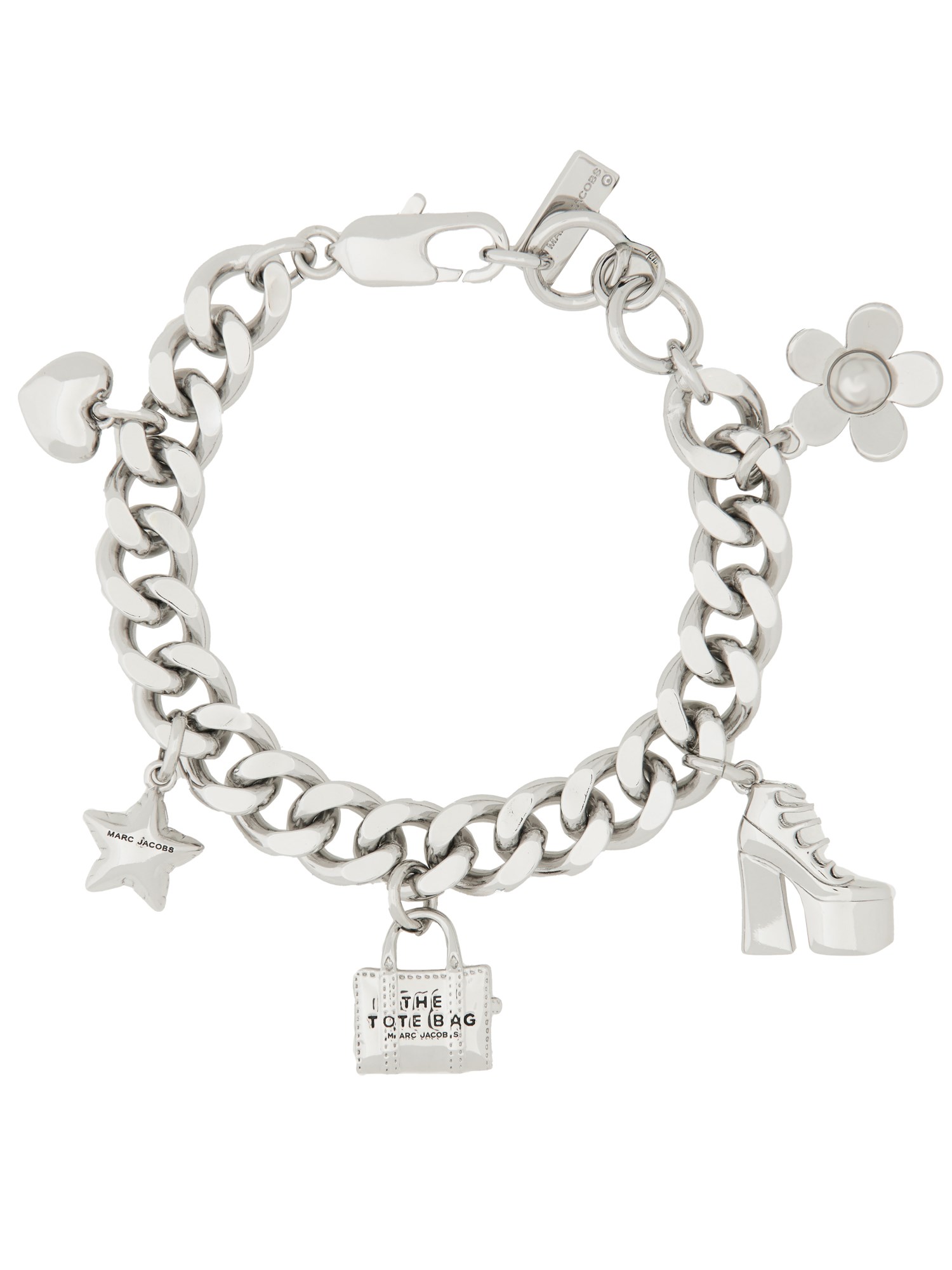 Marc Jacobs marc jacobs "the mini icon charm" chain bracelet