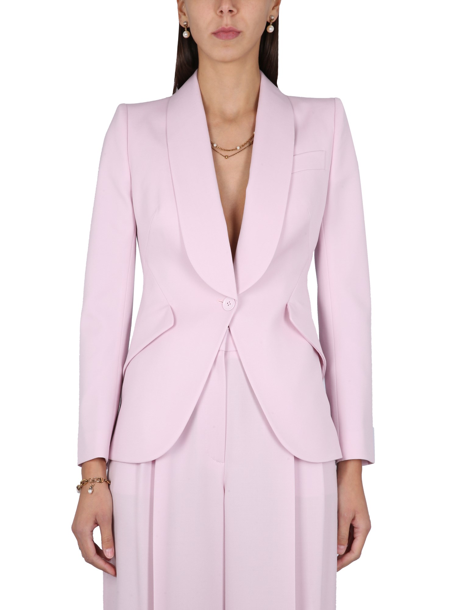 Alexander McQueen alexander mcqueen jacket with pointed shoulders