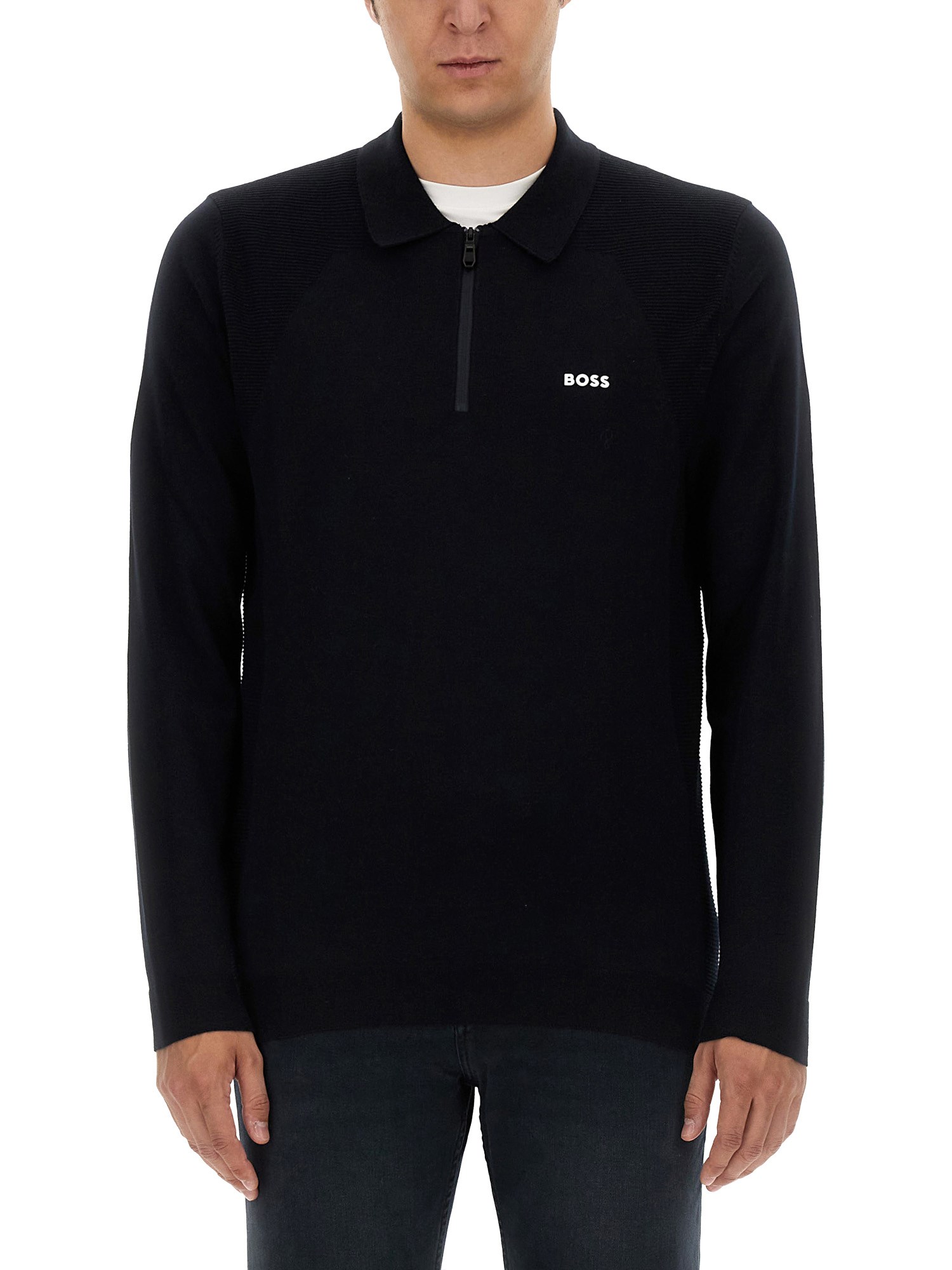 BOSS boss sweatshirt with logo