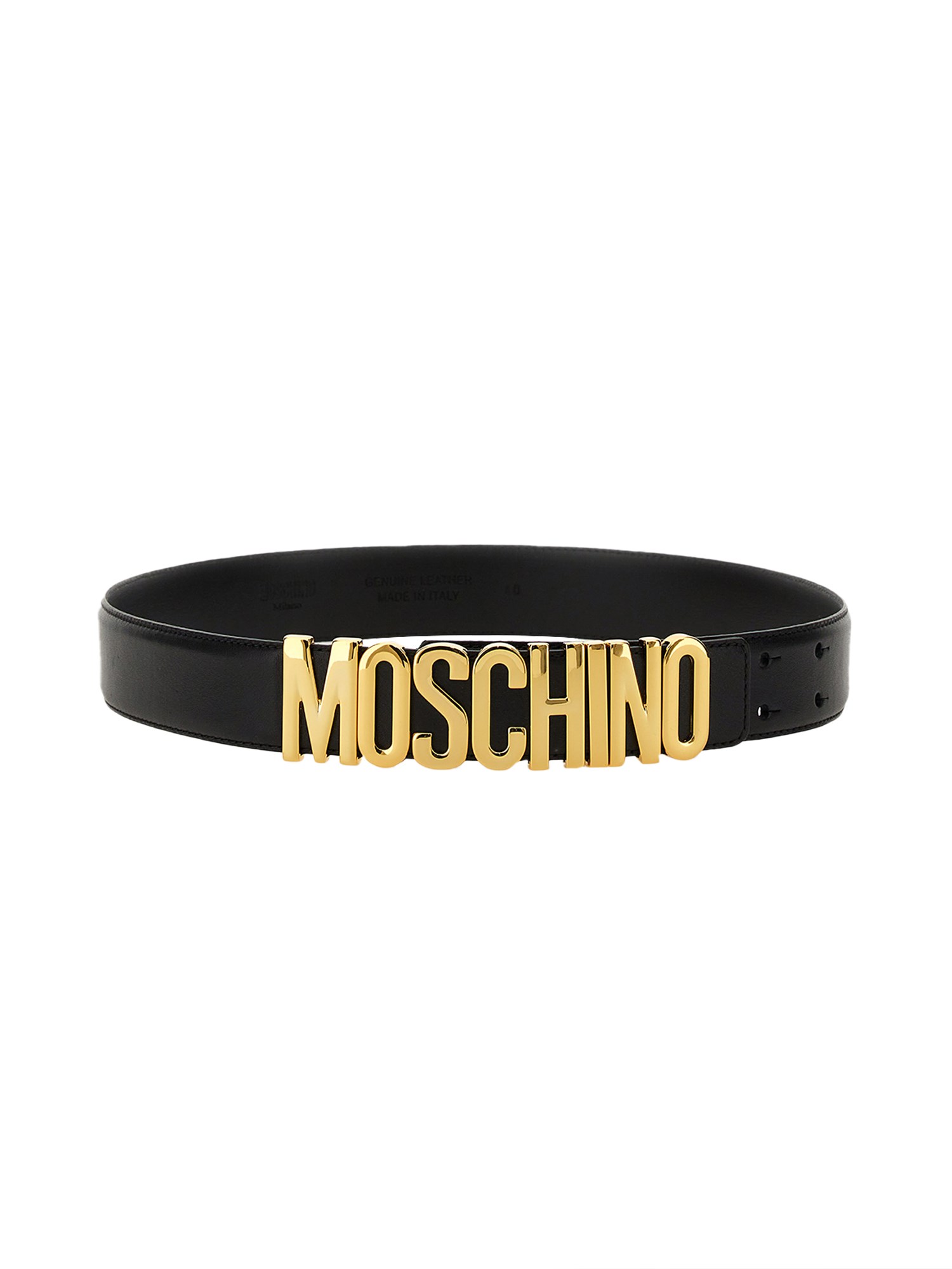 Moschino moschino leather belt