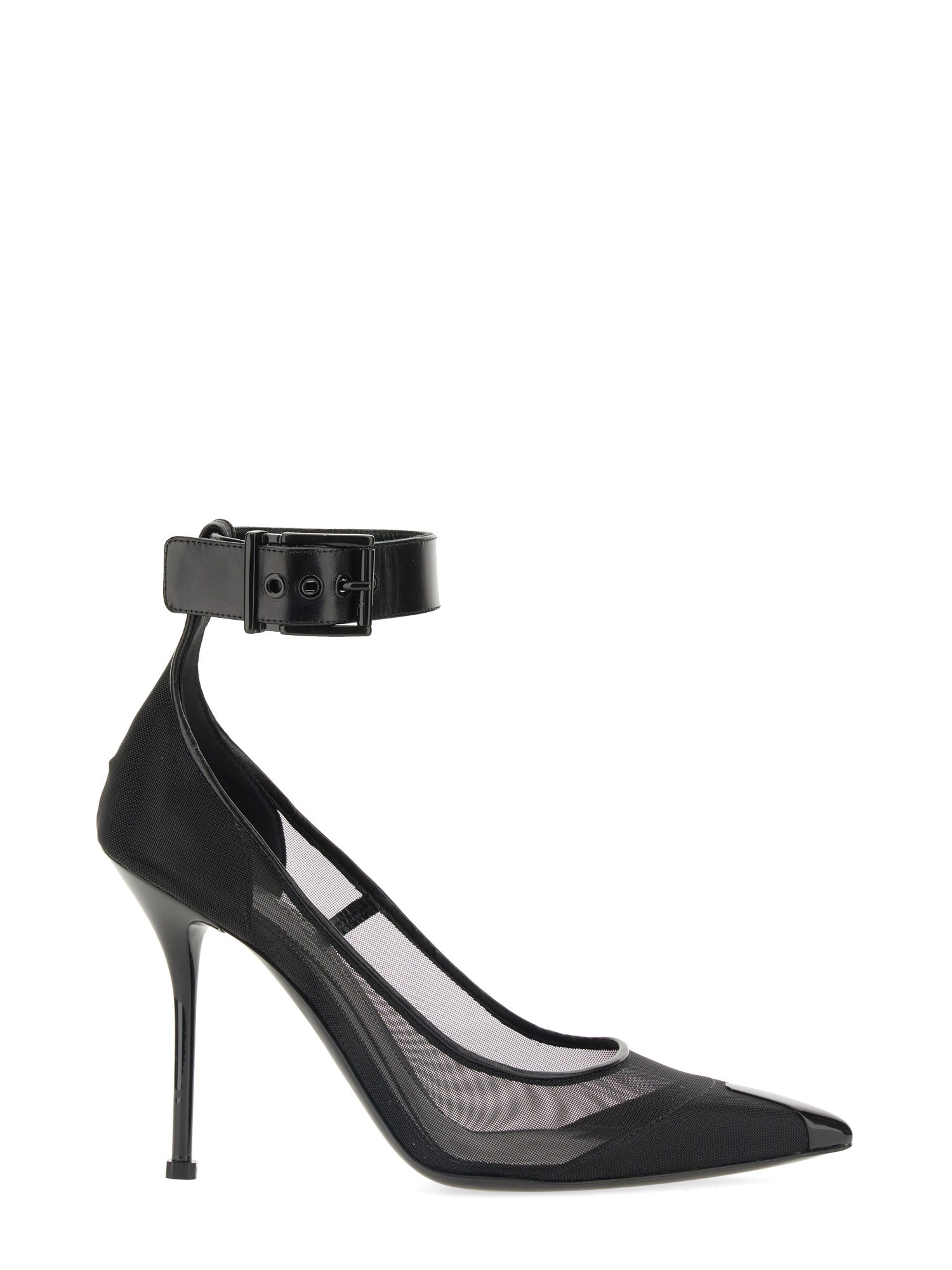 Alexander McQueen alexander mcqueen punk pumps with strap