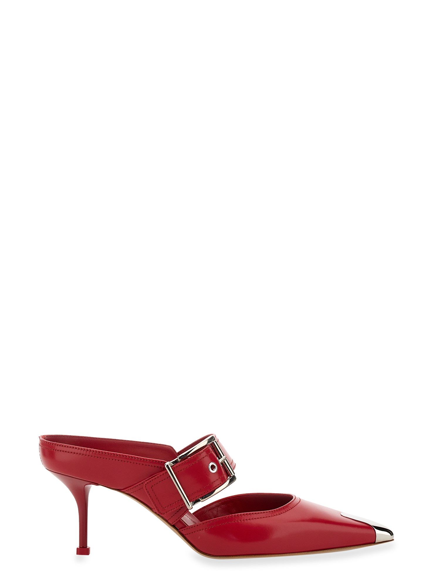 Alexander McQueen alexander mcqueen punk sandals with buckle