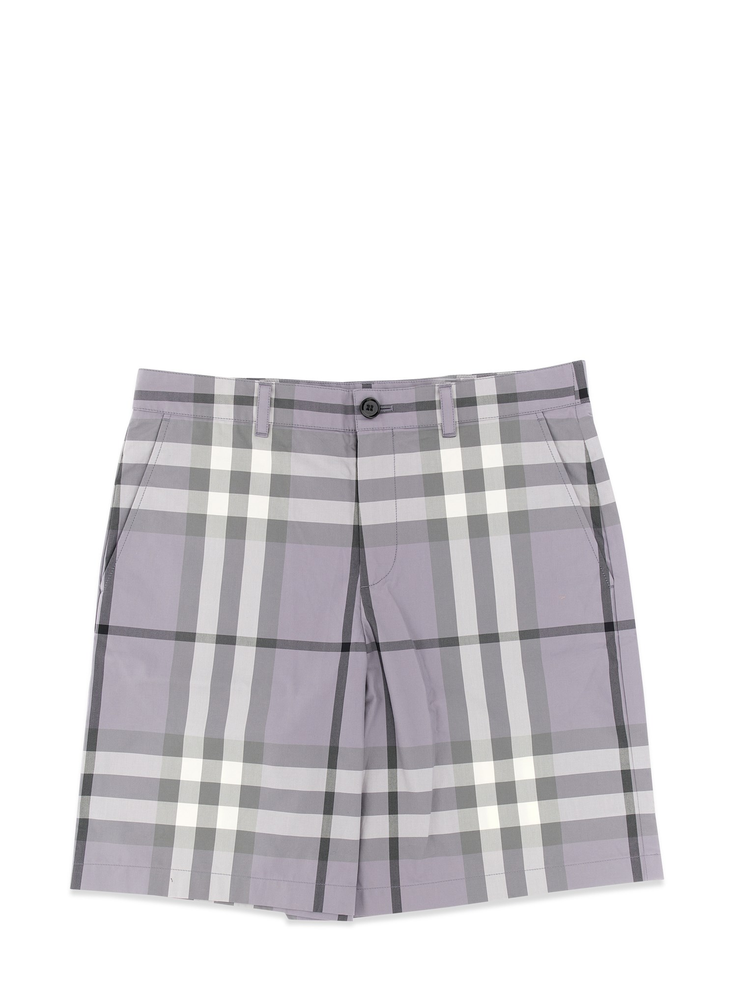 Burberry burberry bermuda shorts with tartan pattern