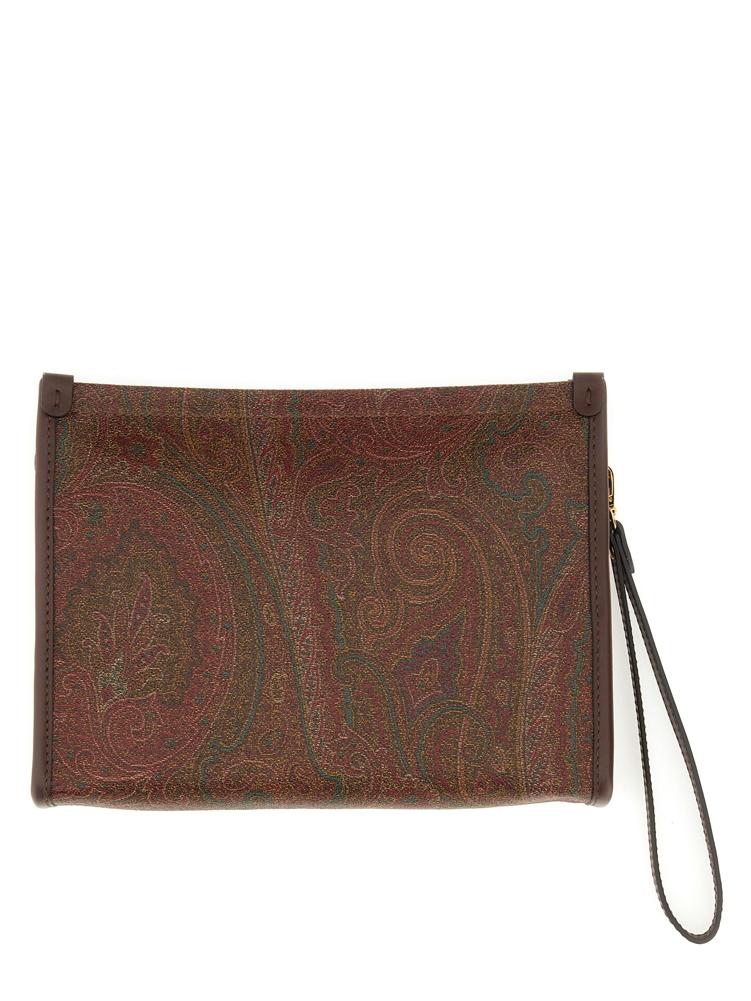 Etro etro paisley jacquard media pouch