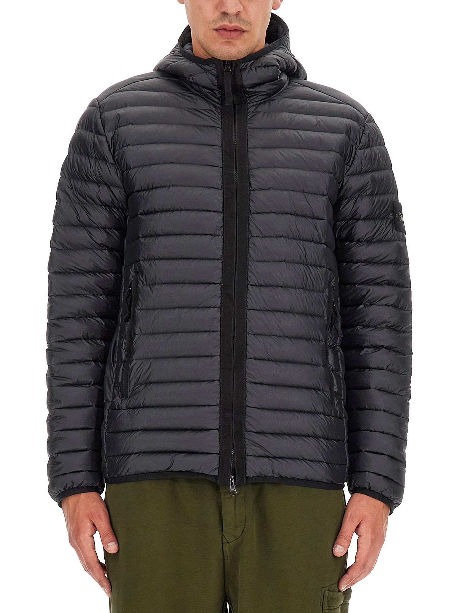 Stone Island stone island down jacket with logo