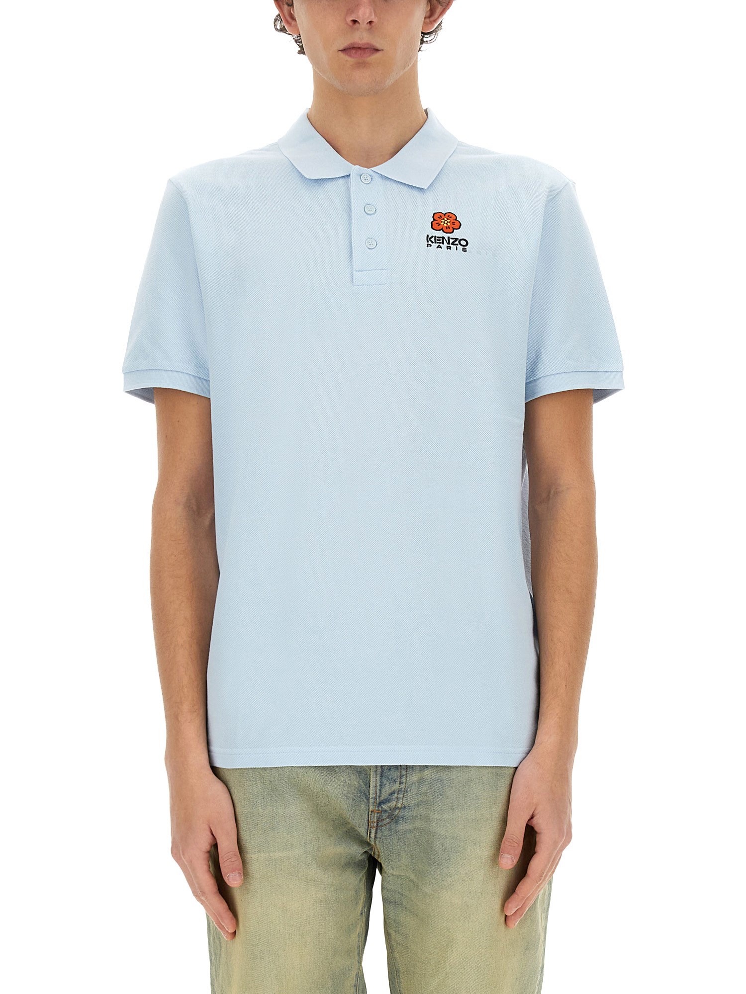 Kenzo kenzo "boke flower crest" polo shirt