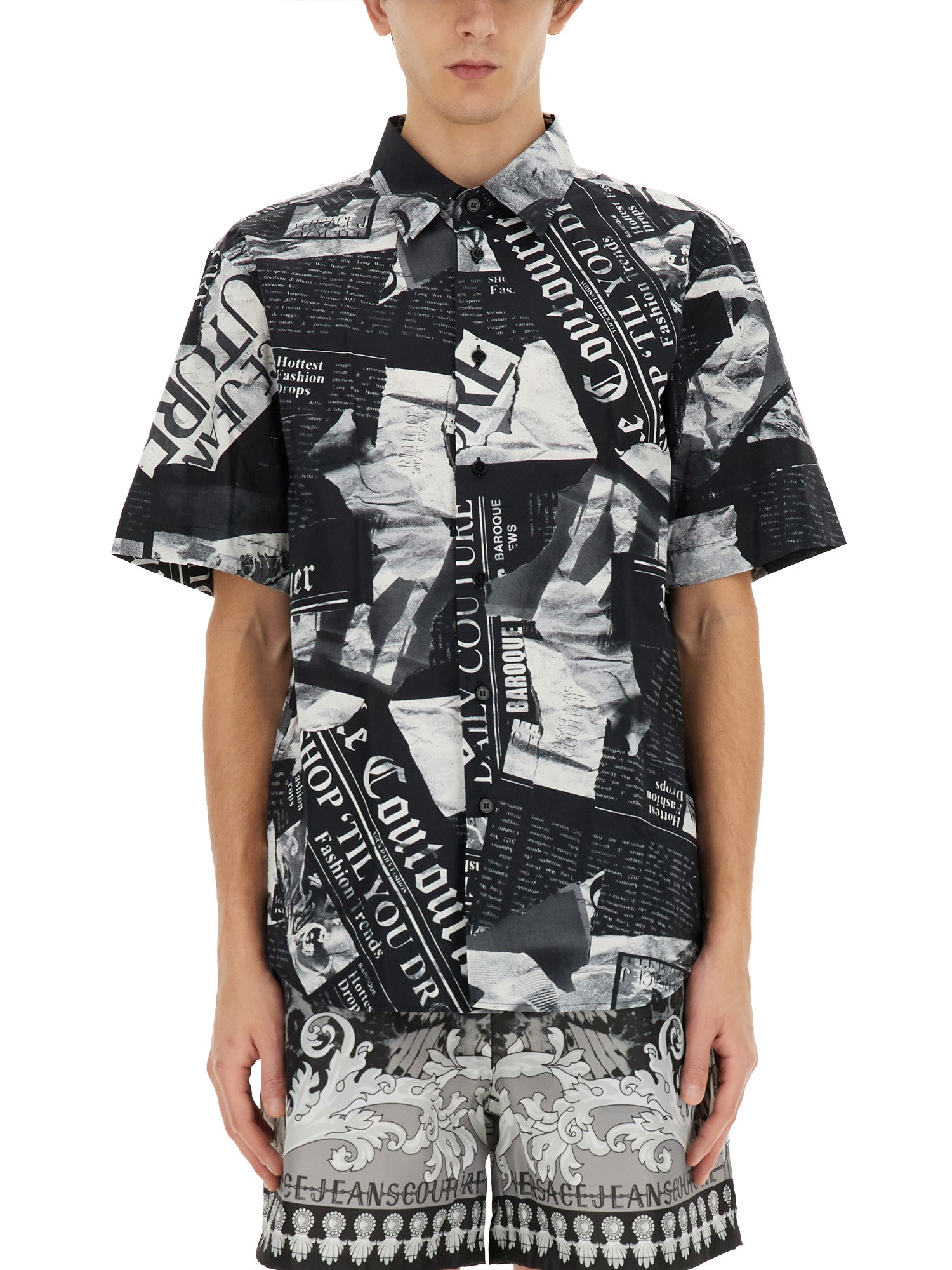 Versace Jeans Couture versace jeans couture cotton shirt