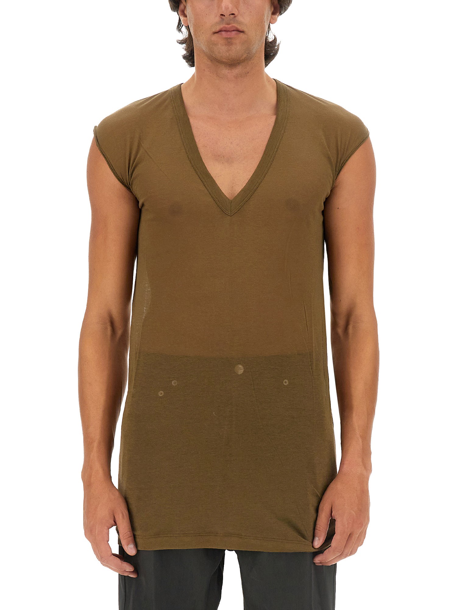 Rick Owens rick owens v-neck t-shirt