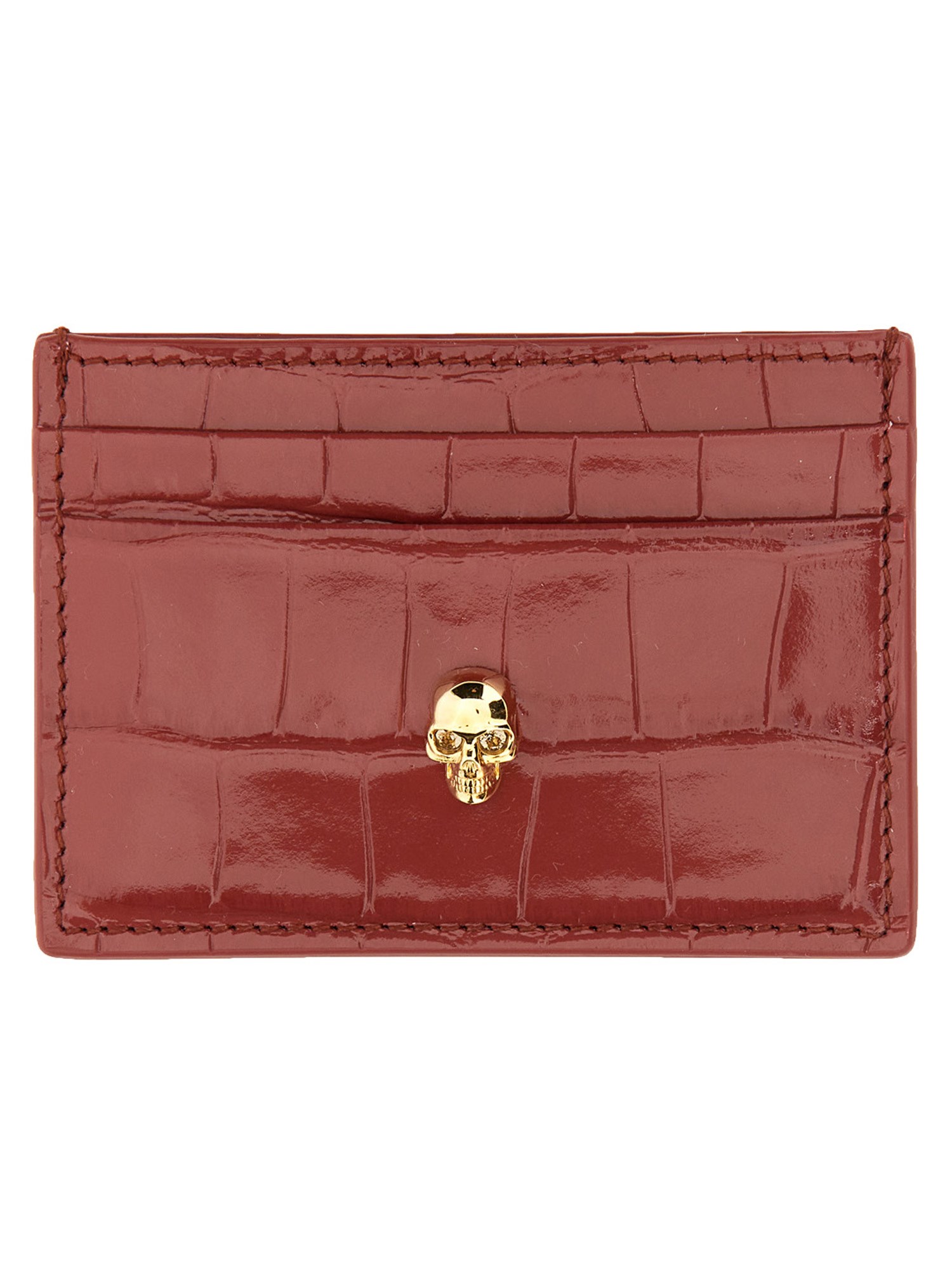 Alexander McQueen alexander mcqueen card holder with skull