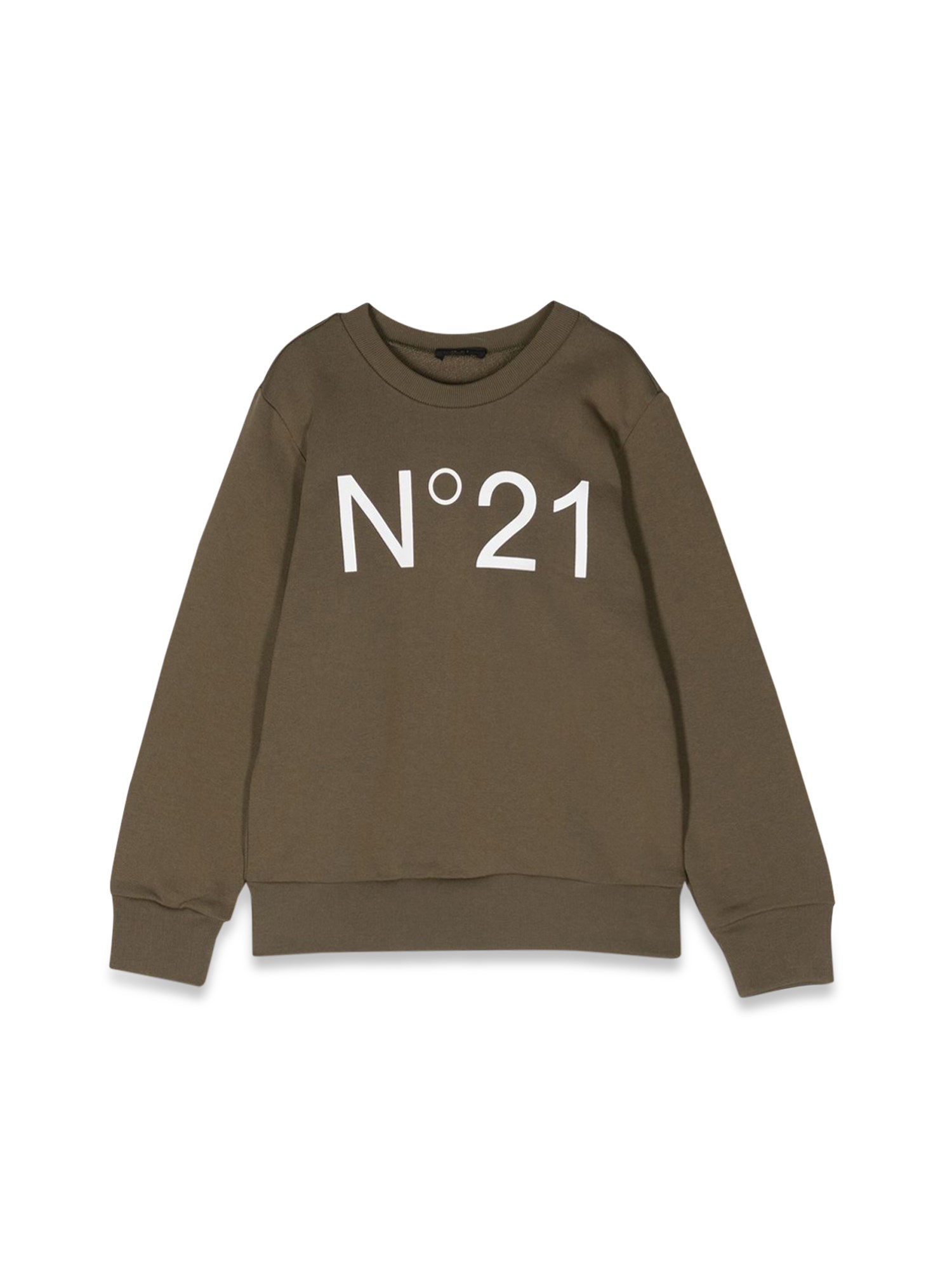  n°21 logo crewneck sweatshirt