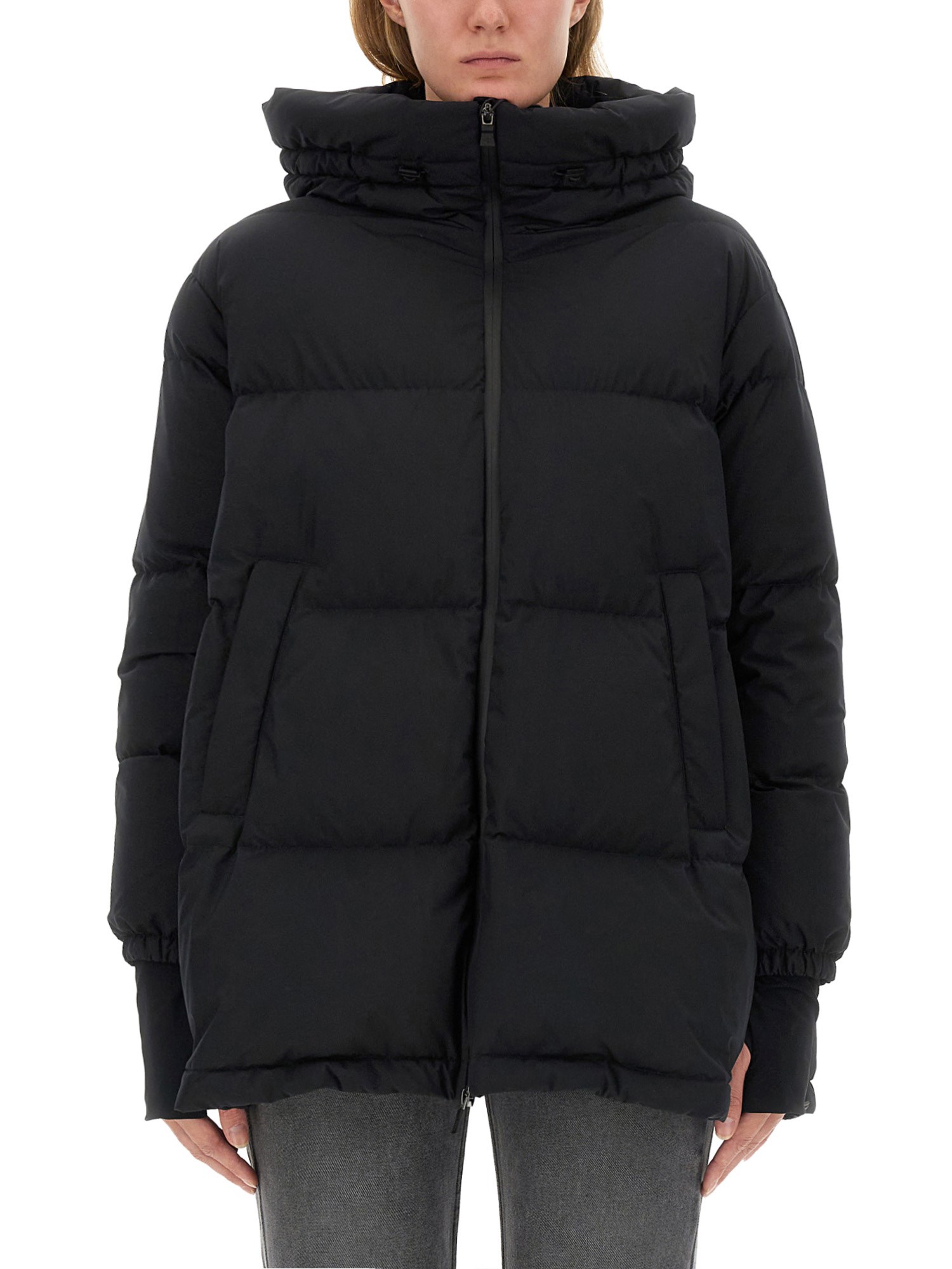 Herno herno down jacket with hood