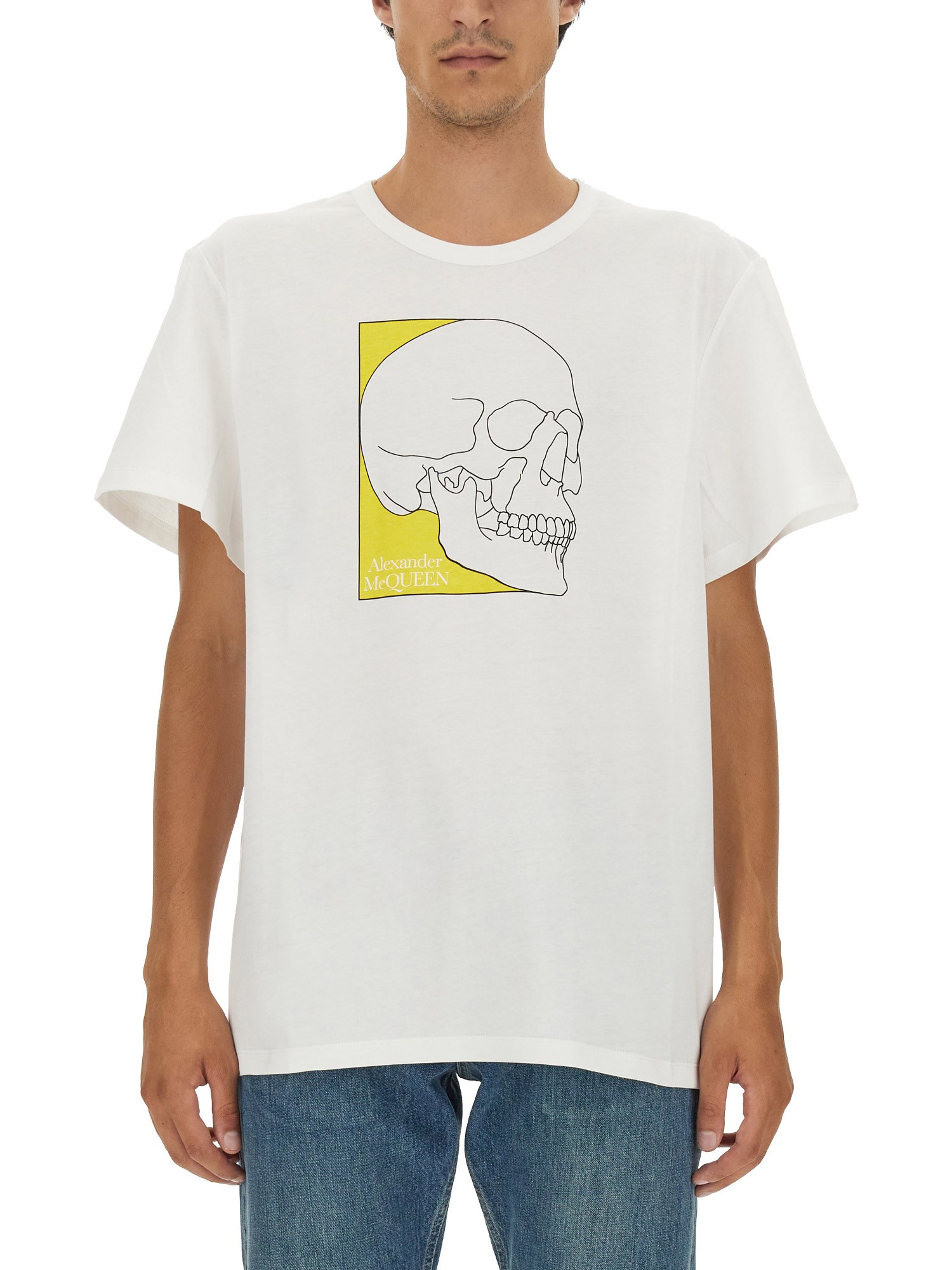 Alexander McQueen alexander mcqueen skull print t-shirt