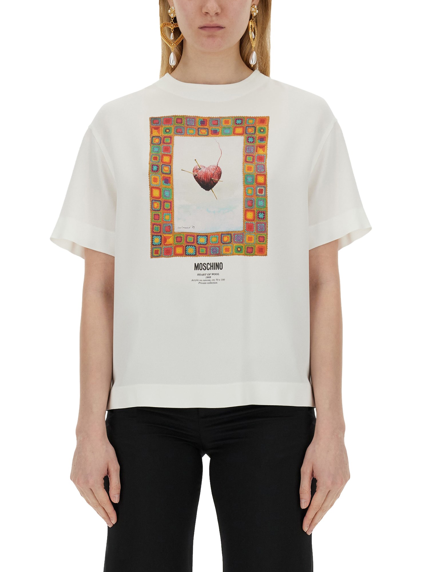 Moschino moschino t-shirt "heart"