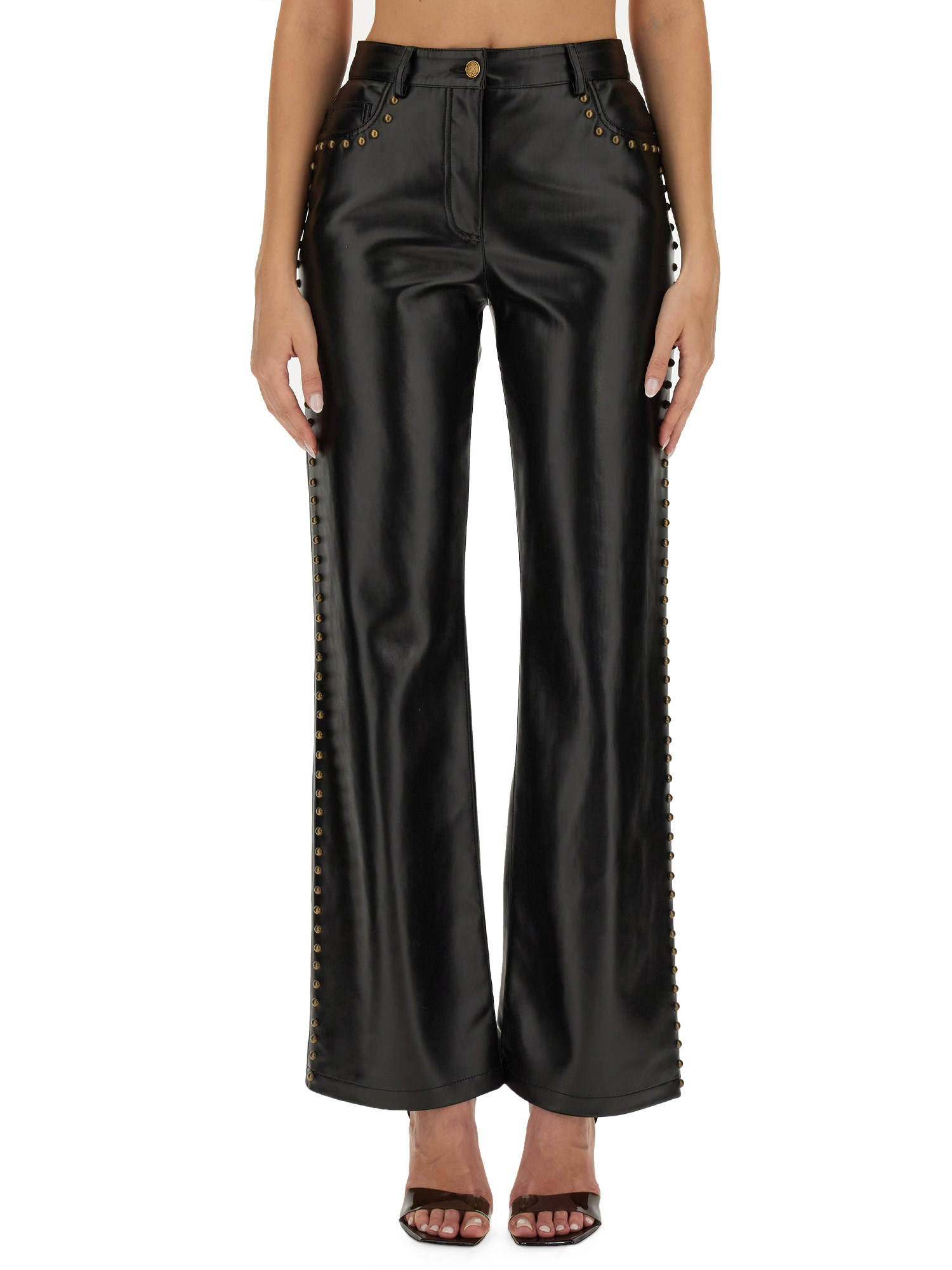 Moschino Jeans moschino jeans studded pants