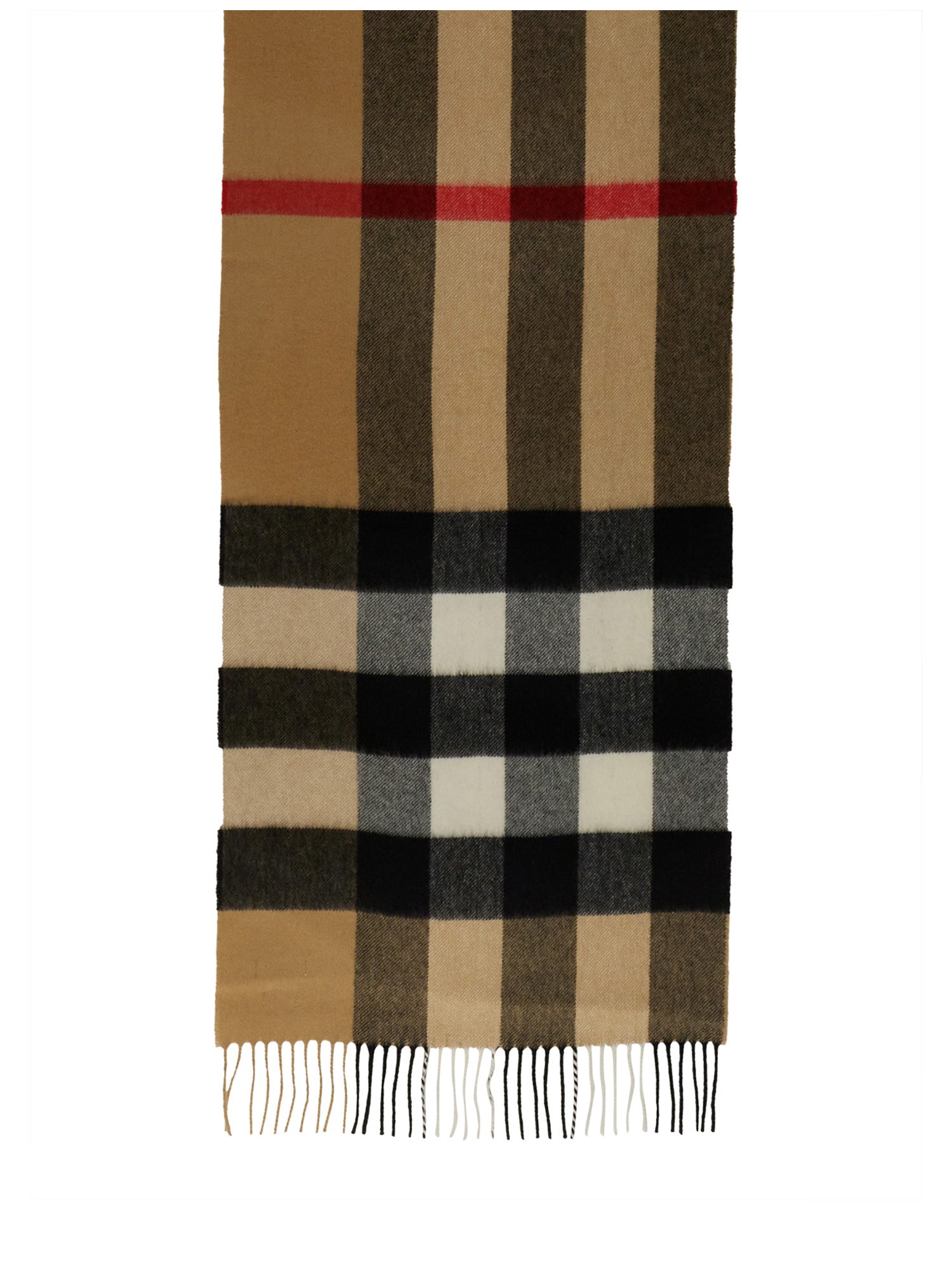 Burberry burberry scarf with check pattern