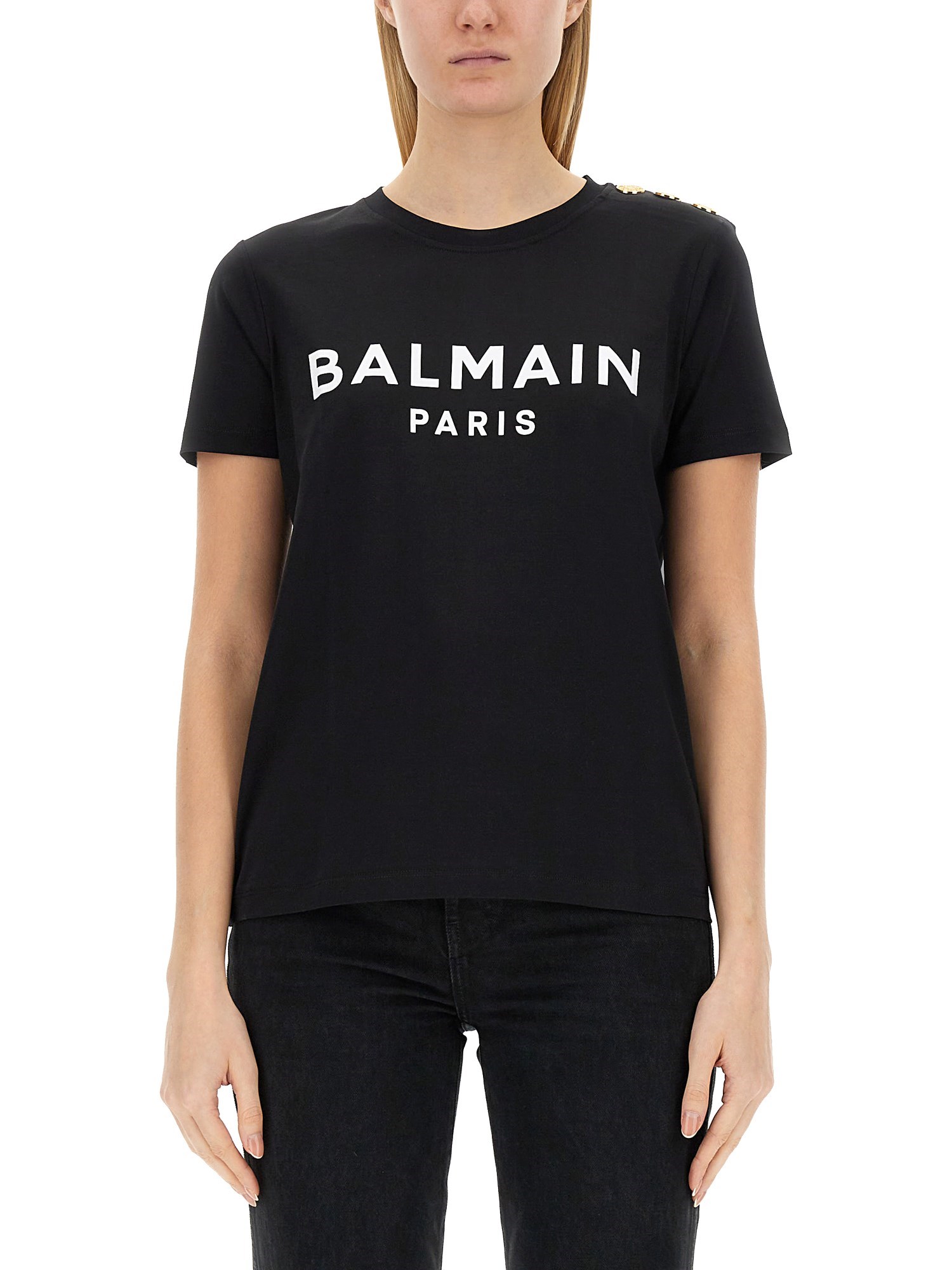 Balmain balmain t-shirt with logo