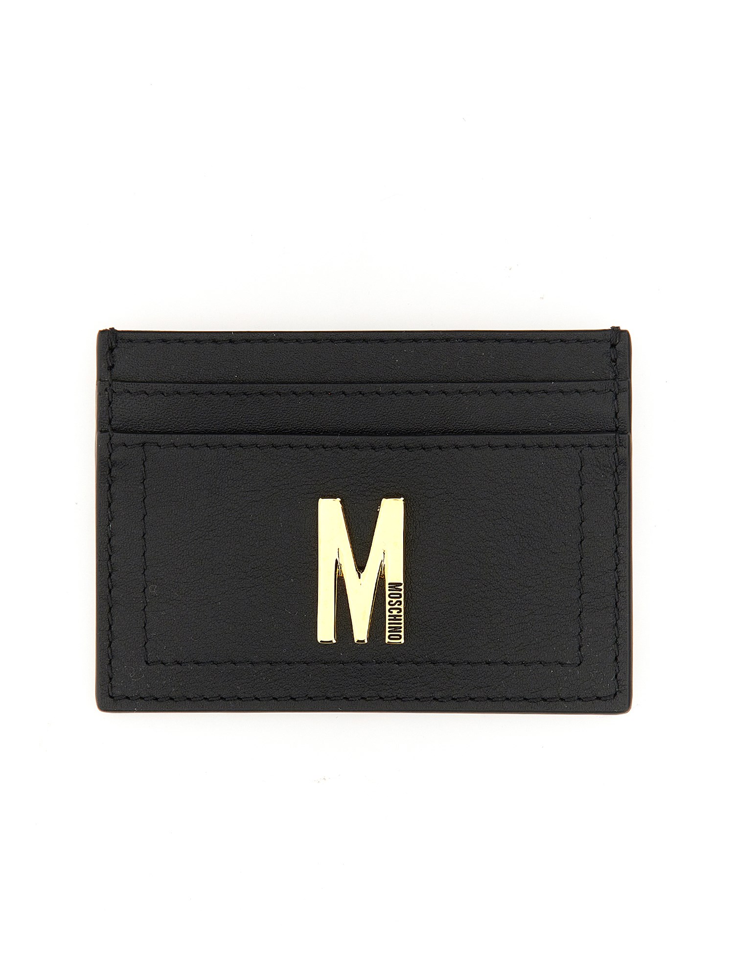 Moschino moschino leather card holder