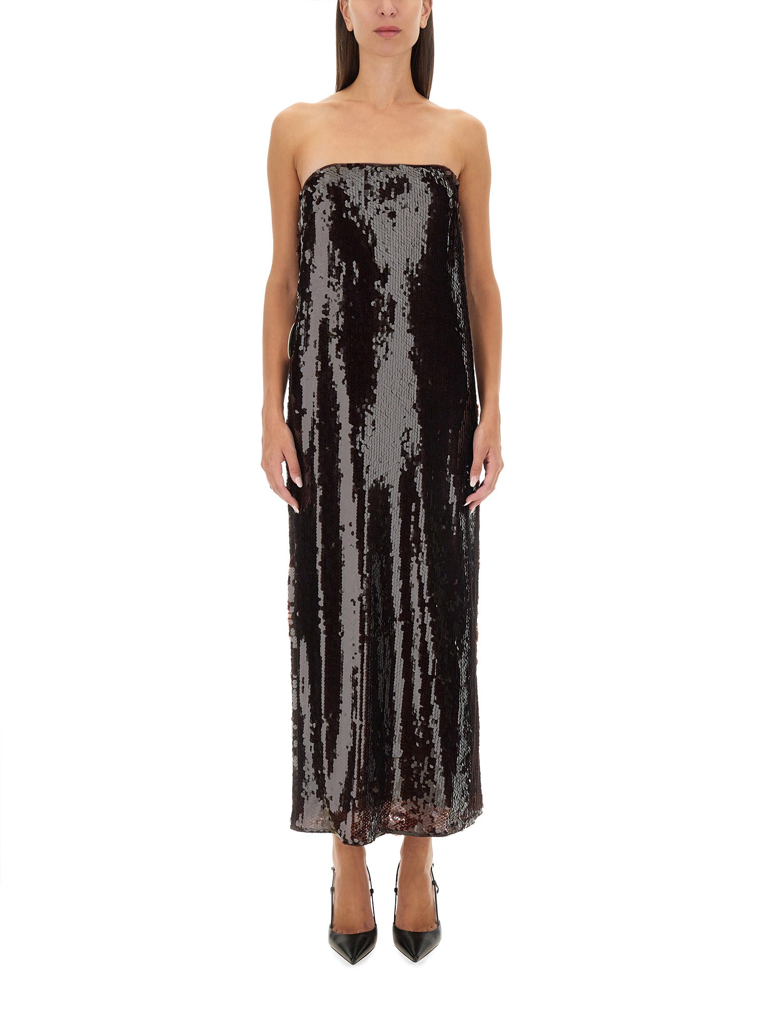 Staud staud casey long dress