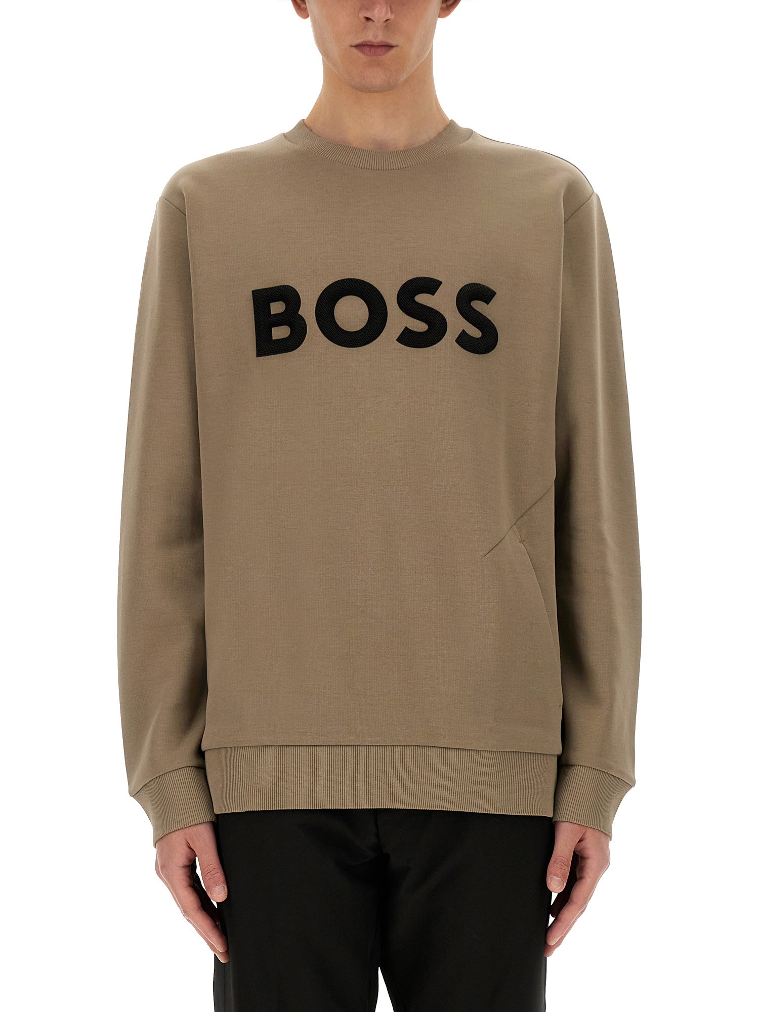 BOSS boss sweatshirt with logo