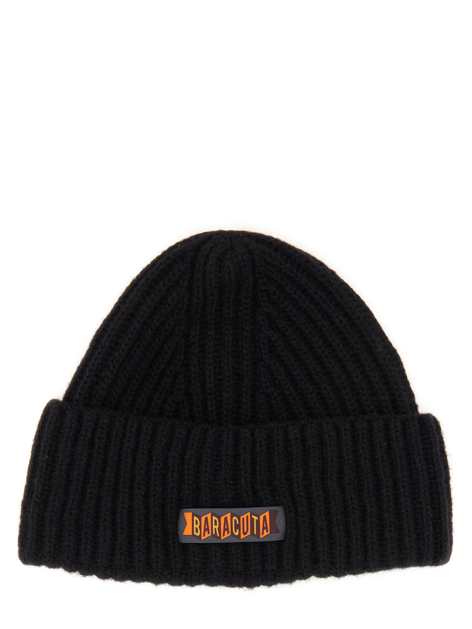 Baracuta baracuta beanie hat with logo patch