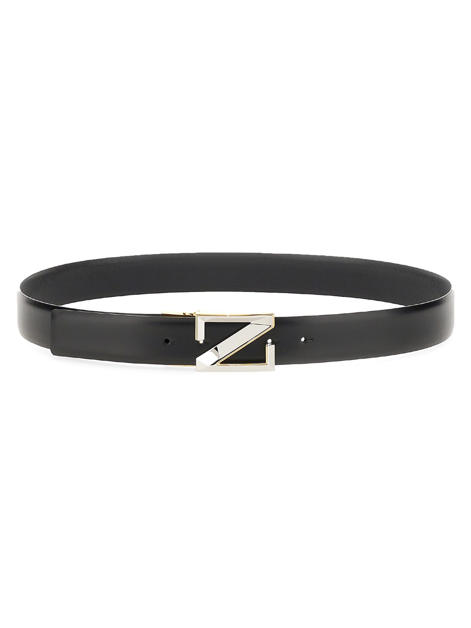 zegna zegna leather belt