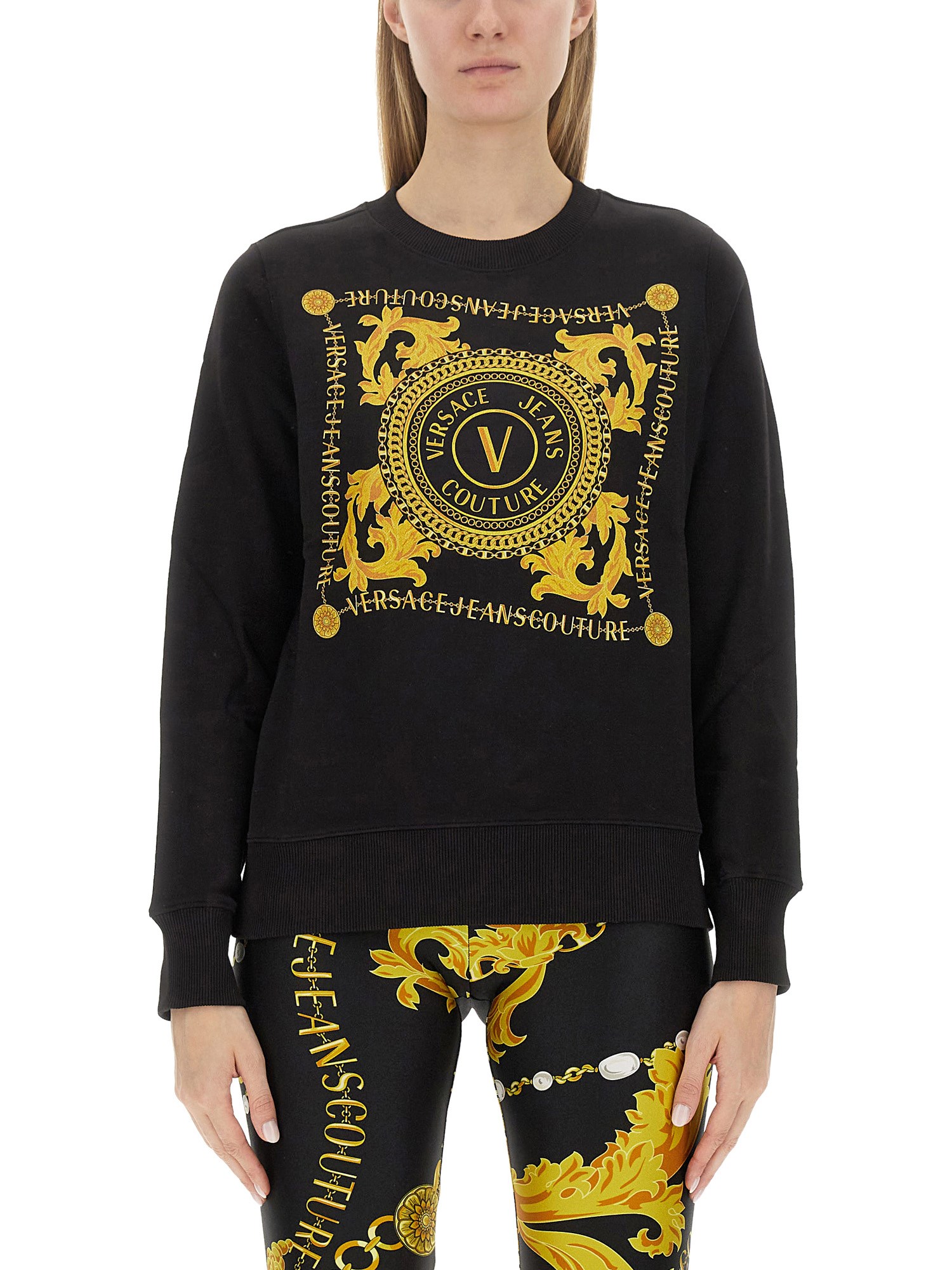 Versace Jeans Couture versace jeans couture sweatshirt with logo