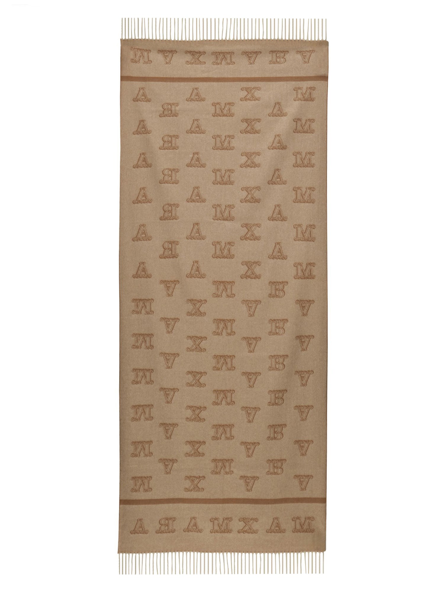 Max Mara max mara jacquard camel stole