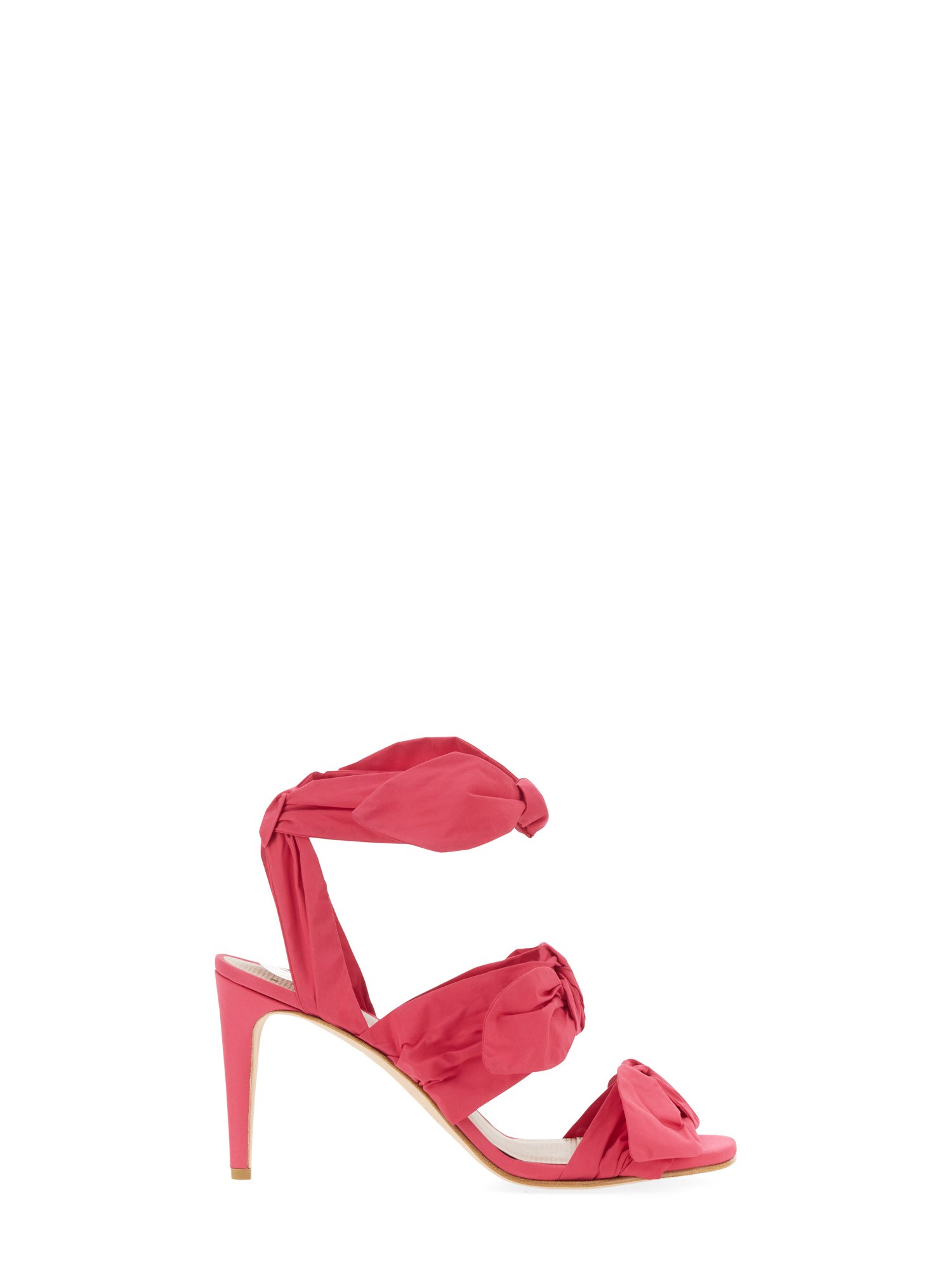 red v red (v) knot me up sandal