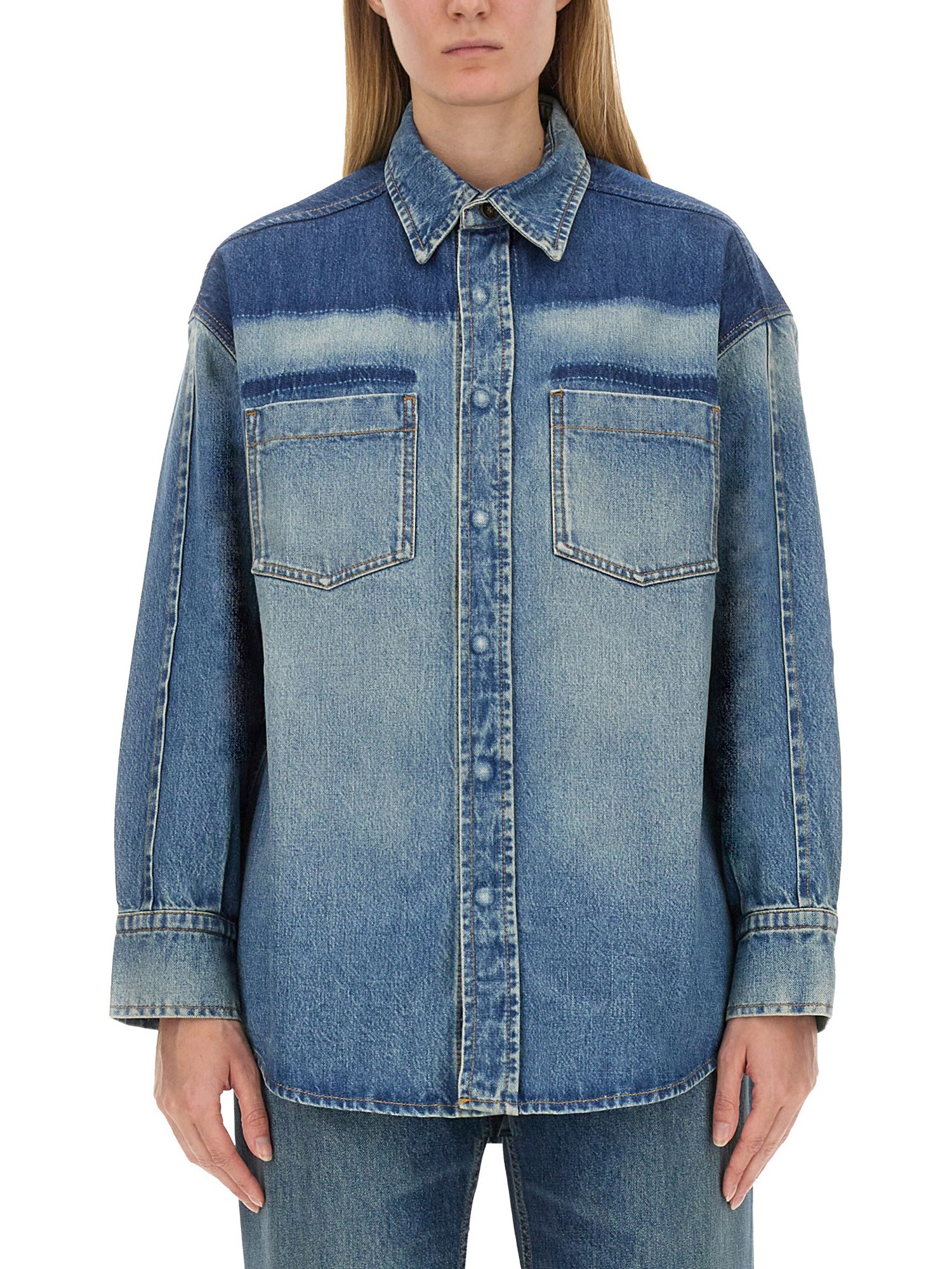 Victoria Beckham victoria beckham denim shirt