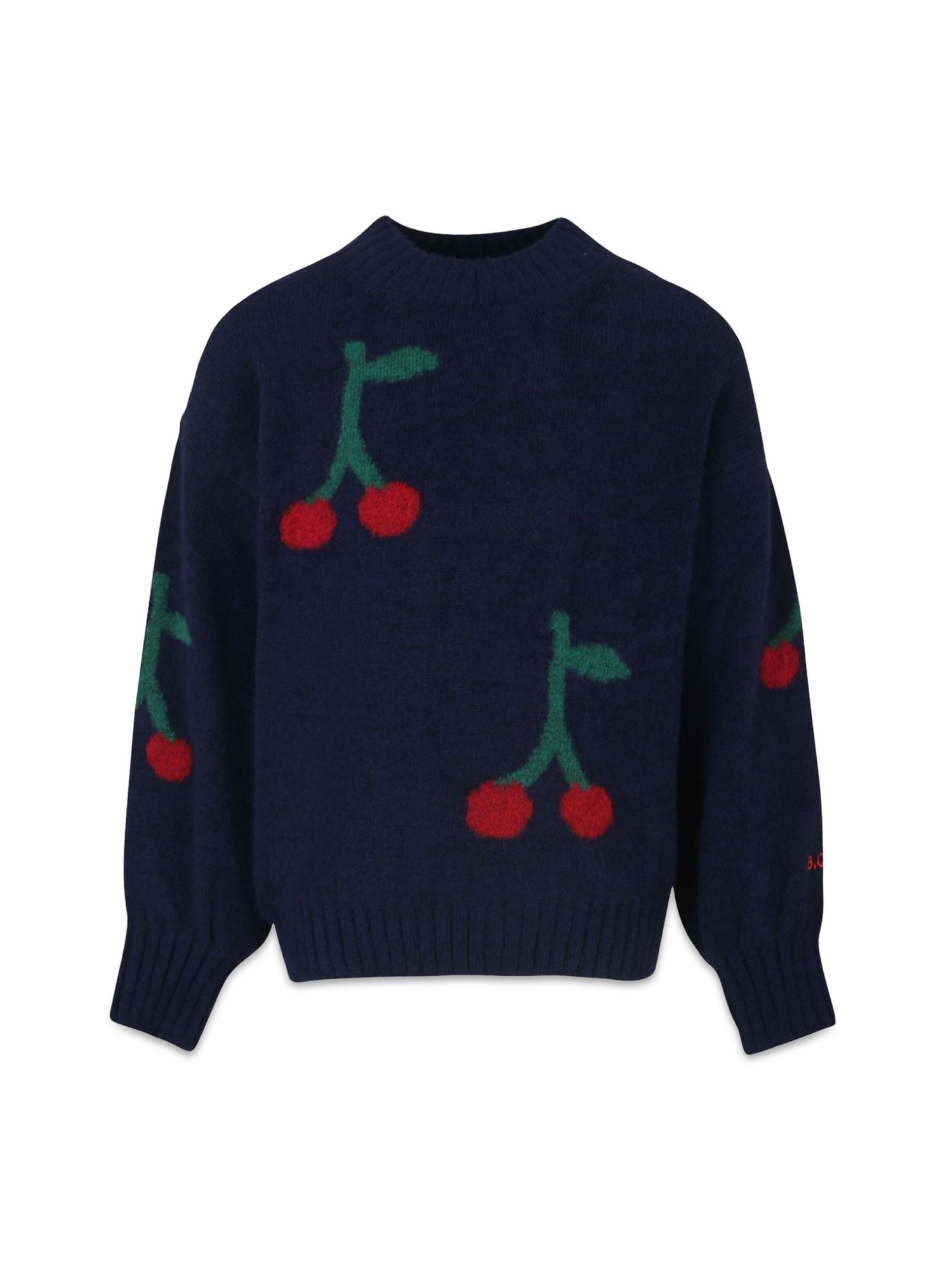 Bobo Choses bobo choses bobo cherry all over turtle neck jumper