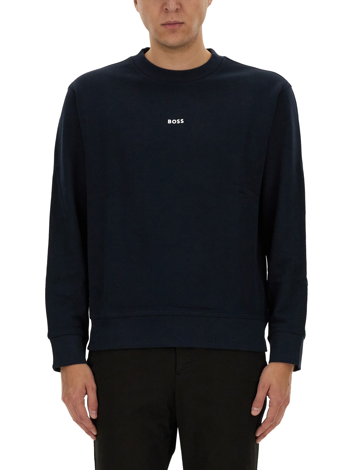 BOSS boss sweatshirt with logo