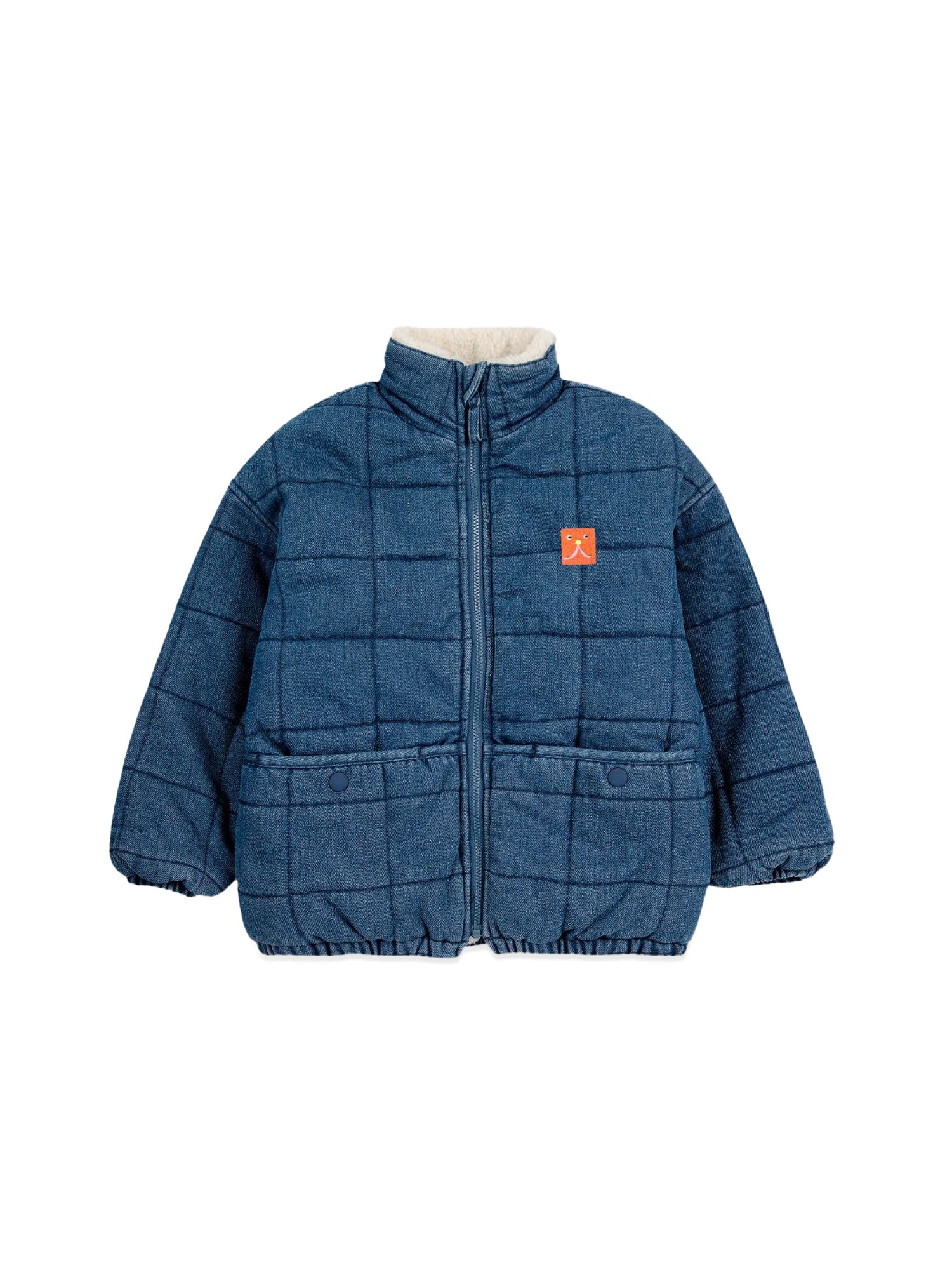 Bobo Choses bobo choses b. c vintage denim quilted jacket