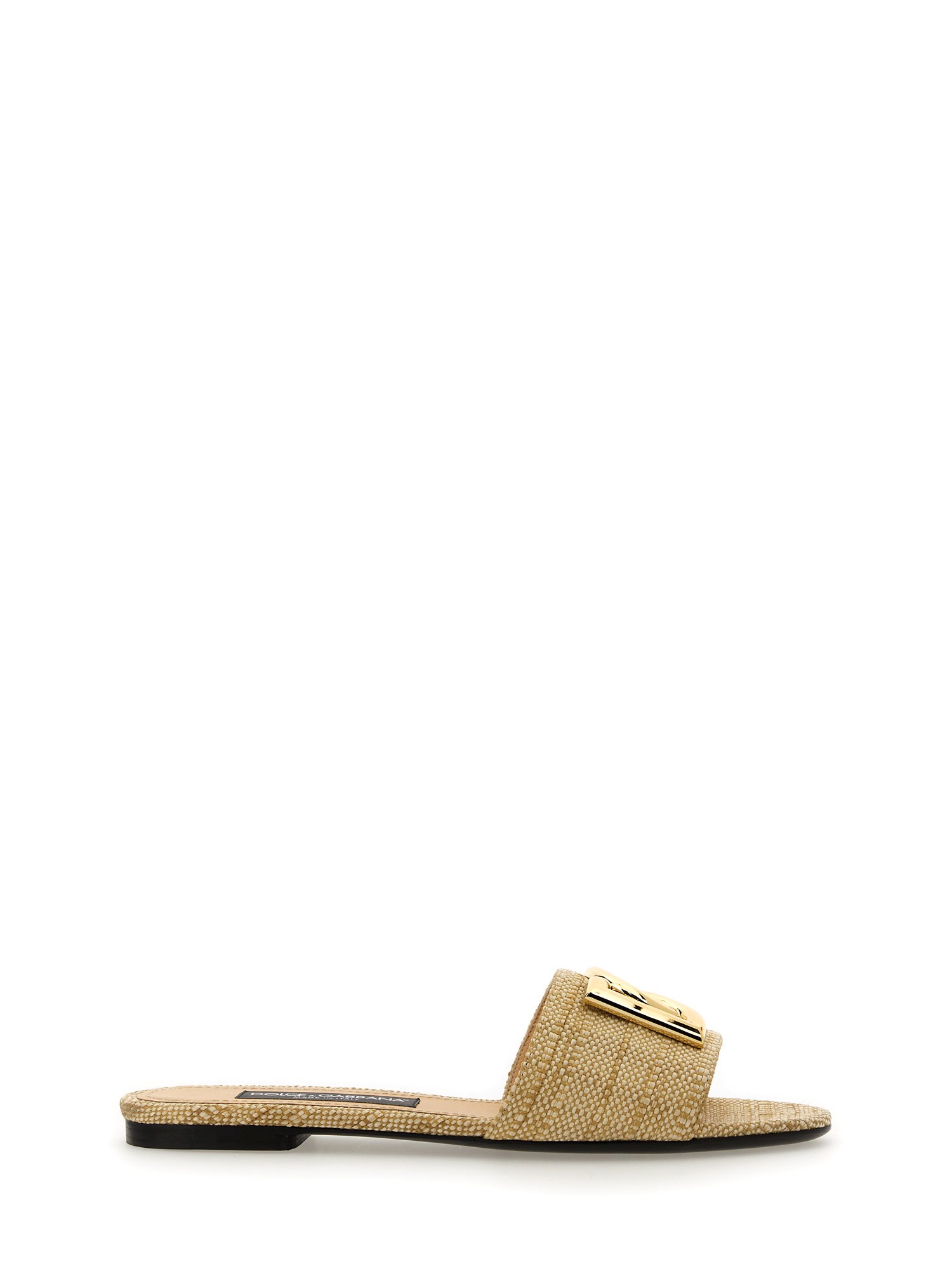 Dolce & Gabbana dolce & gabbana raffia slide sandal