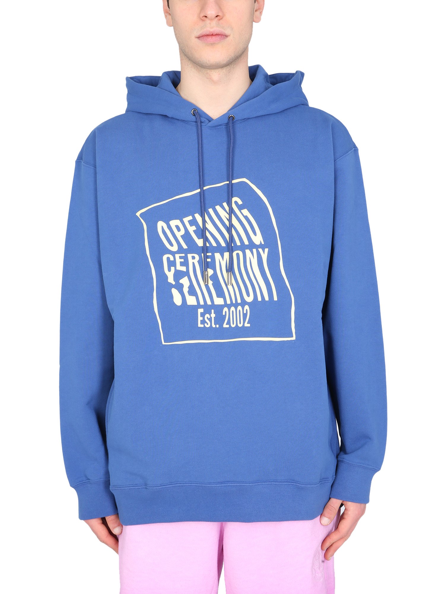 Opening Ceremony opening ceremony sweatshirt with logo box