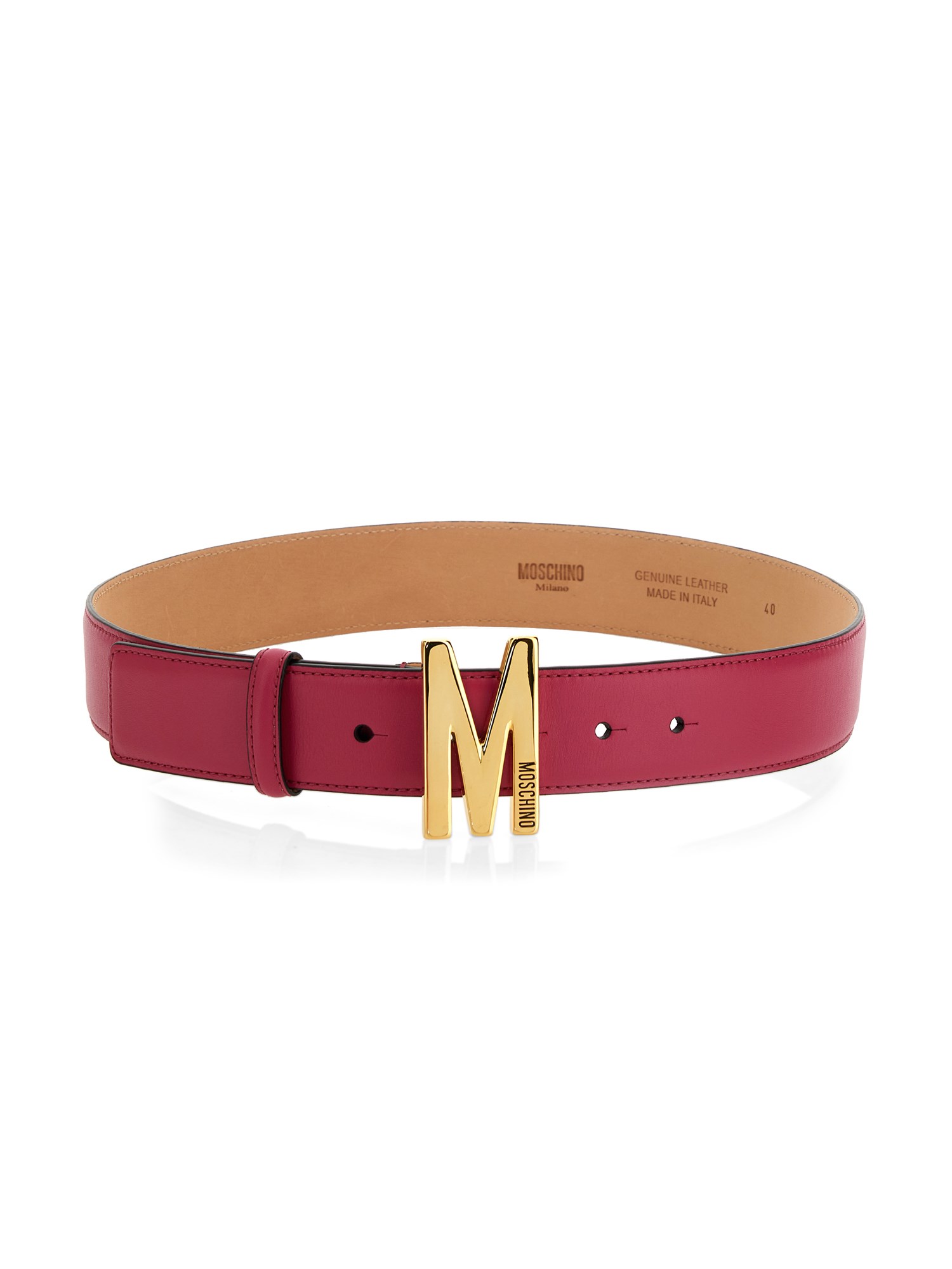 Moschino moschino belt with logo